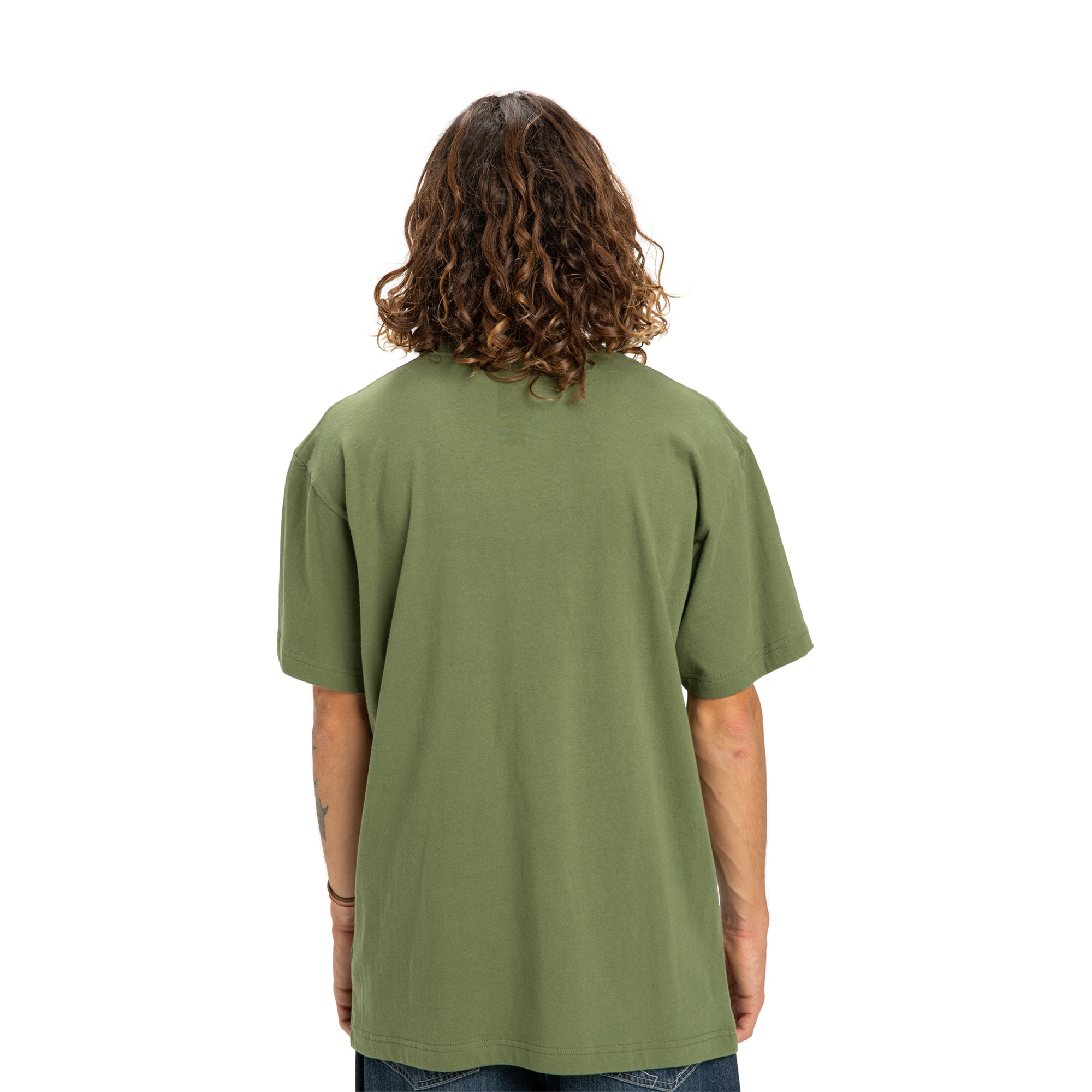 Camisetas de hombre DC Star Pocket DC Shoes - Verde Verde-2