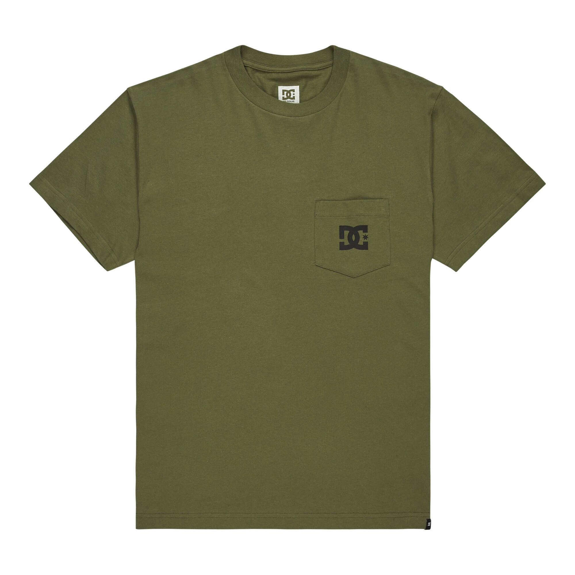 Camisetas de hombre DC Star Pocket DC Shoes - Verde Verde-6