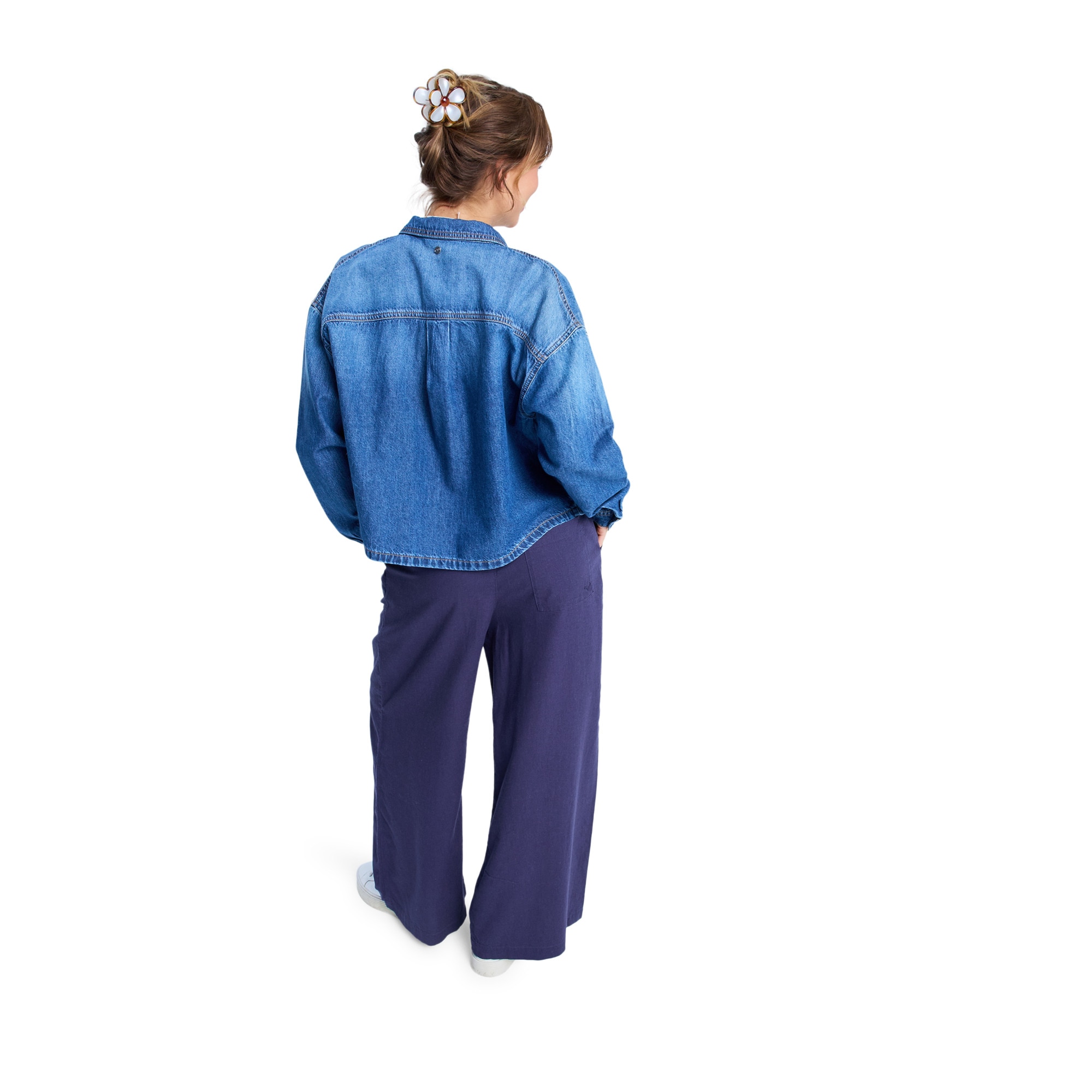 Pantalón de mujer Lekeitio Break Mid Roxy - Azul royal Azul royal-1
