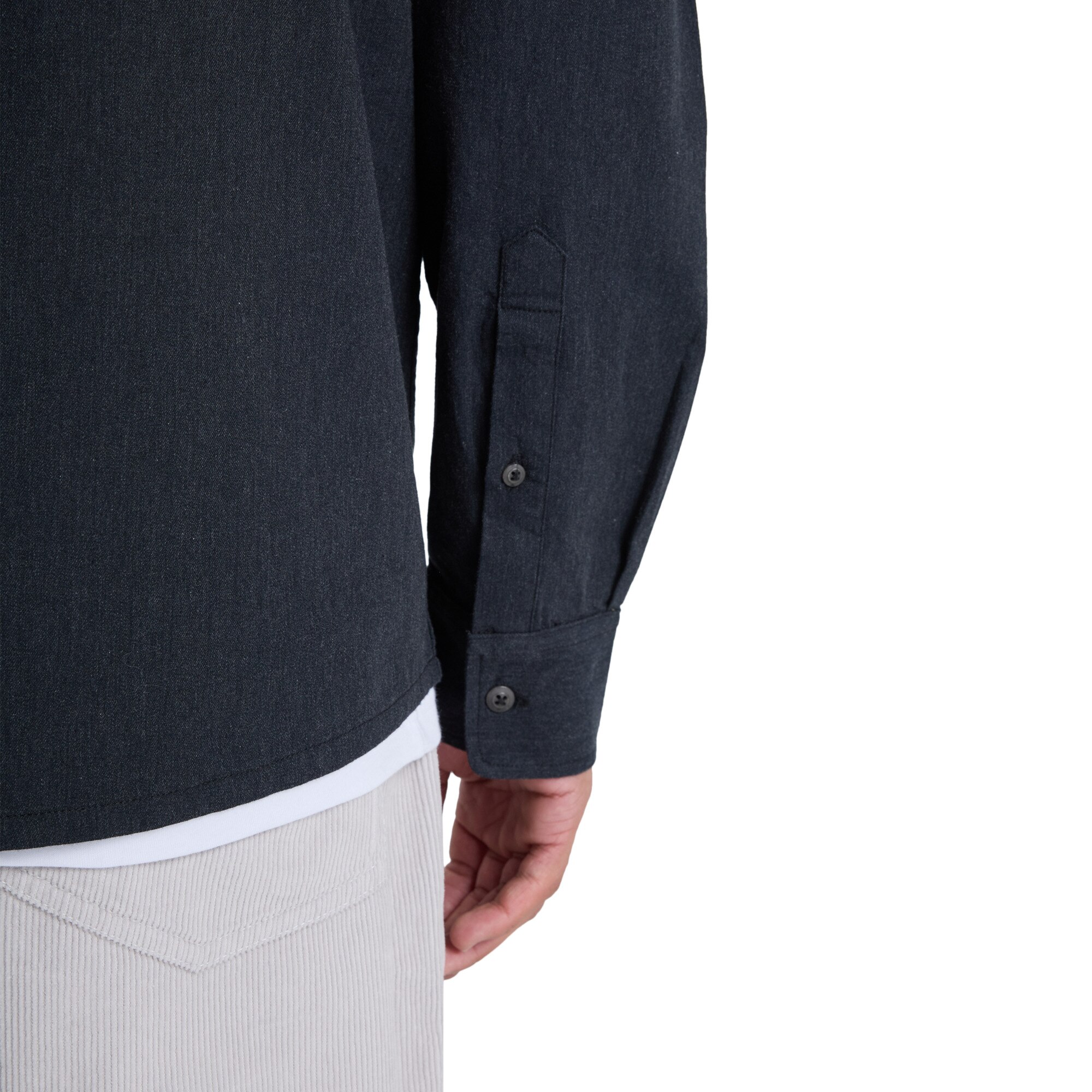 Camisa de hombre Mw Premium Stretch Quiksilver - Negro Negro-6