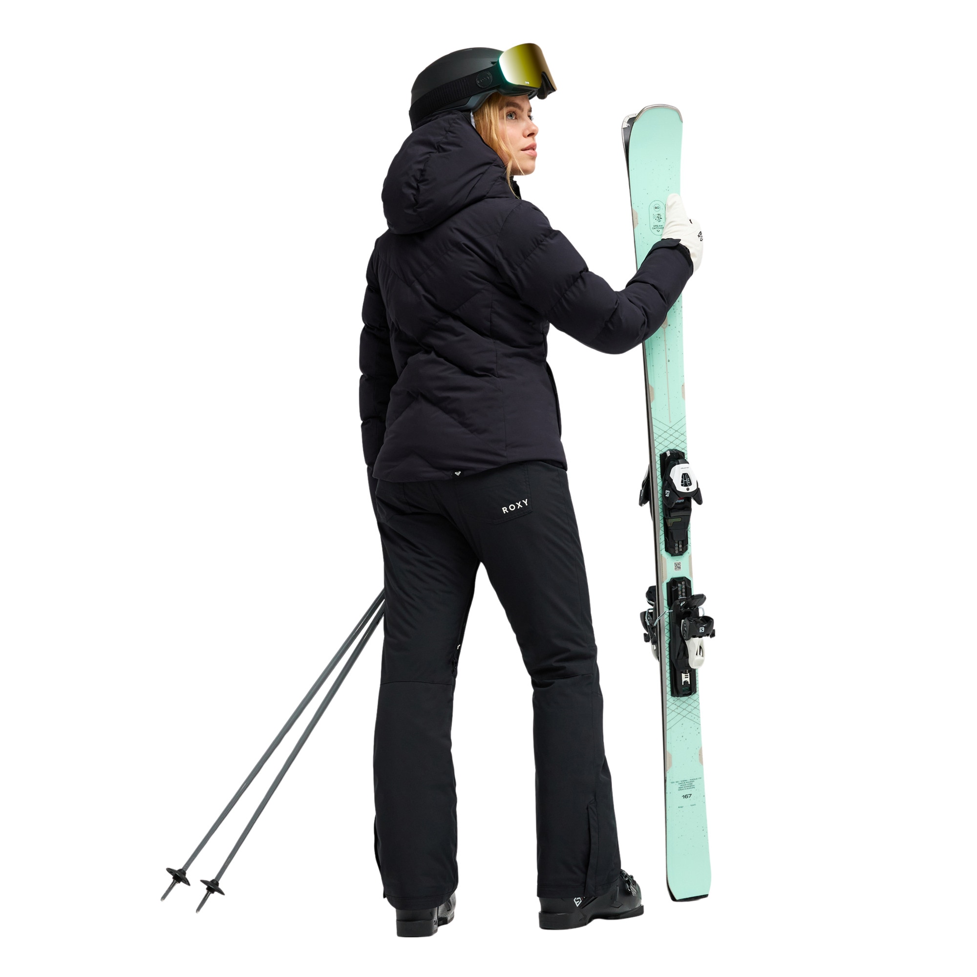 Chaqueta de mujer Snowdrift 15K Roxy - Negro Negro-5