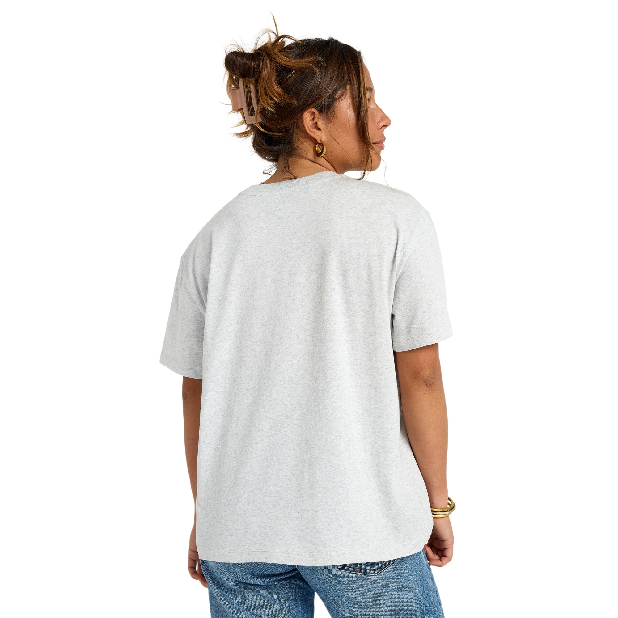 Camiseta de mujer In The Beyond Billabong - Gris Gris-2