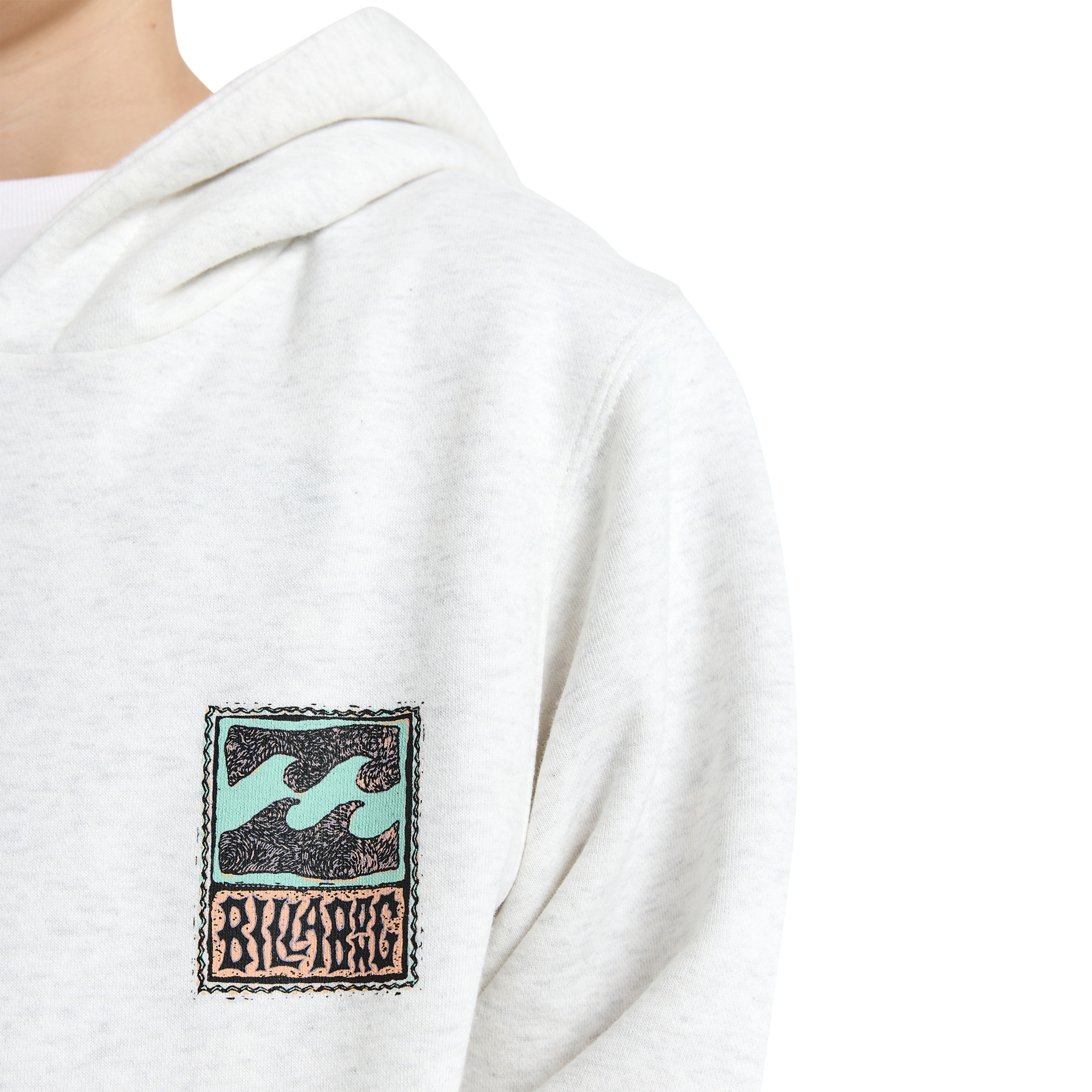 Sudadera de niños Foundation Po Billabong - Blanco Blanco-4