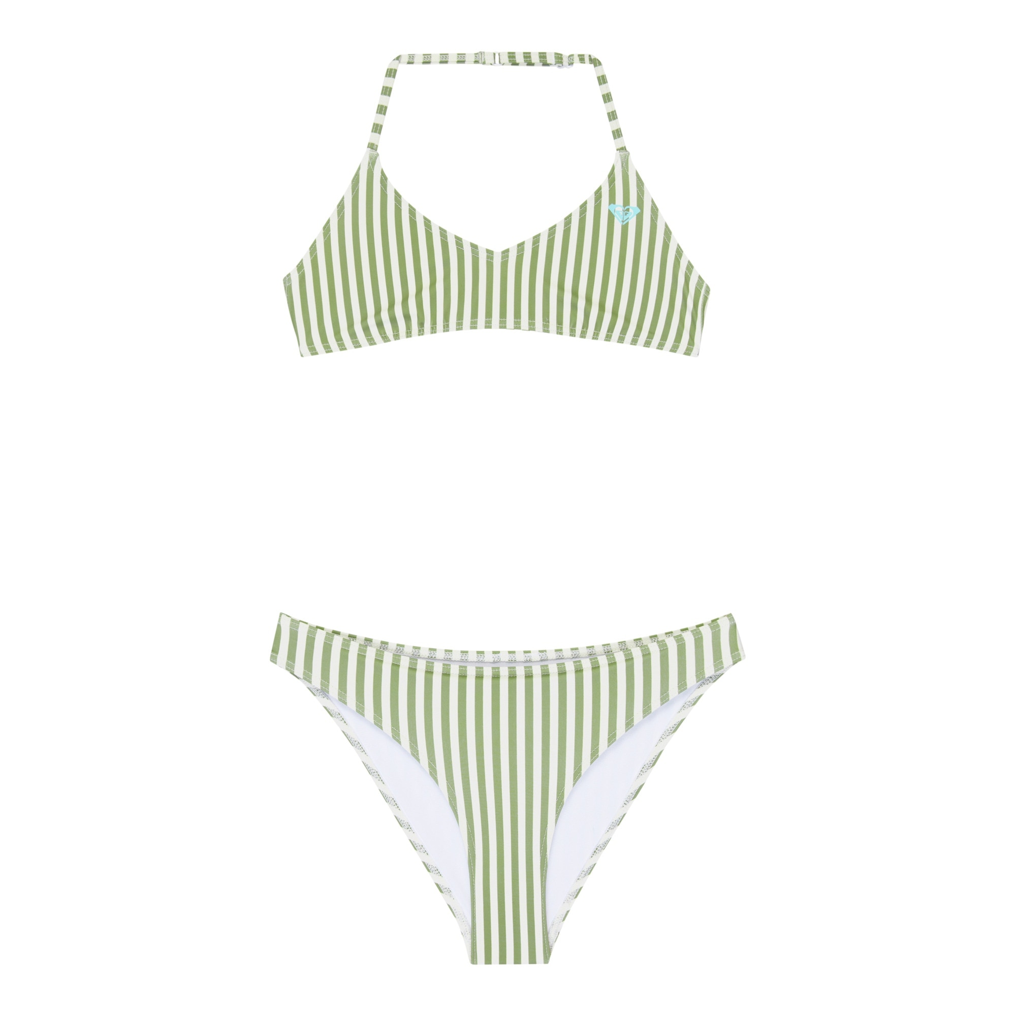 Bikini bralette de niños Bico Active Roxy - Verde Oliva Verde Oliva-1