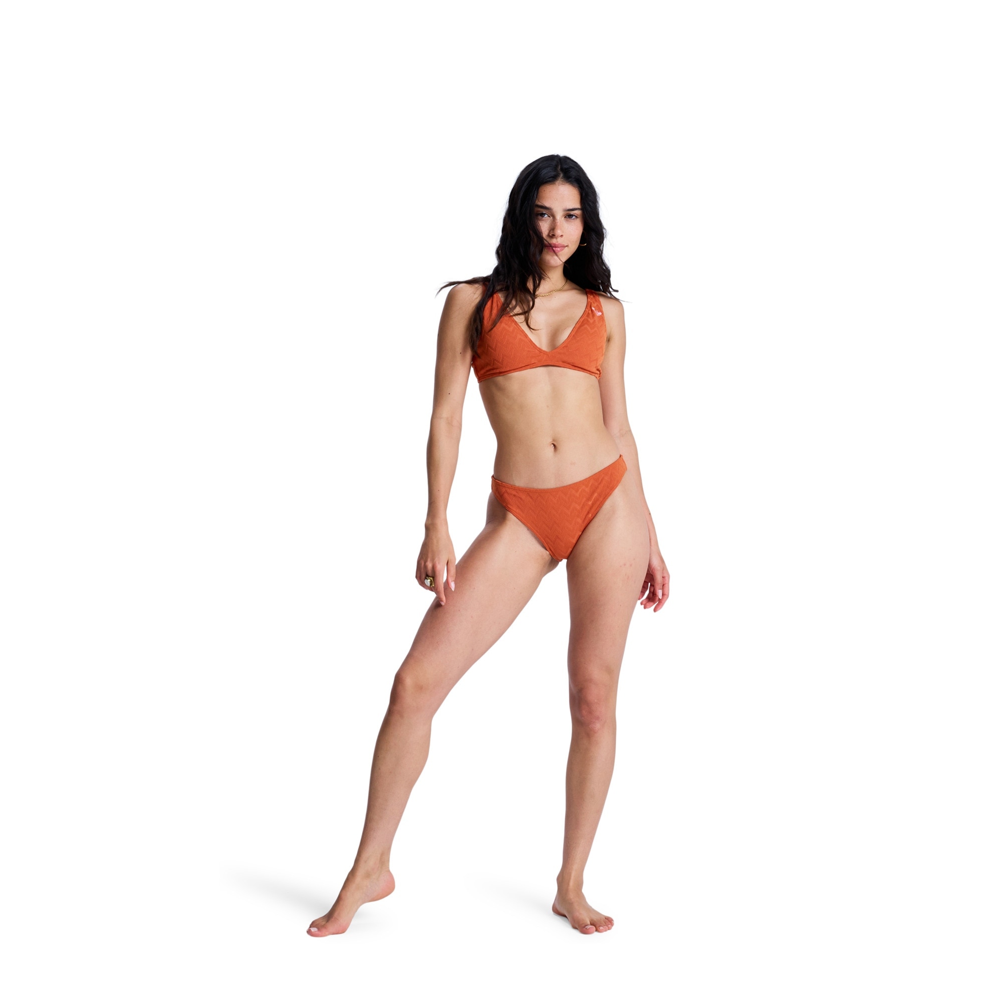 Imagen 5 de Bragas de bikini hipster de mujer Current Coolness Roxy - Naranja Naranja