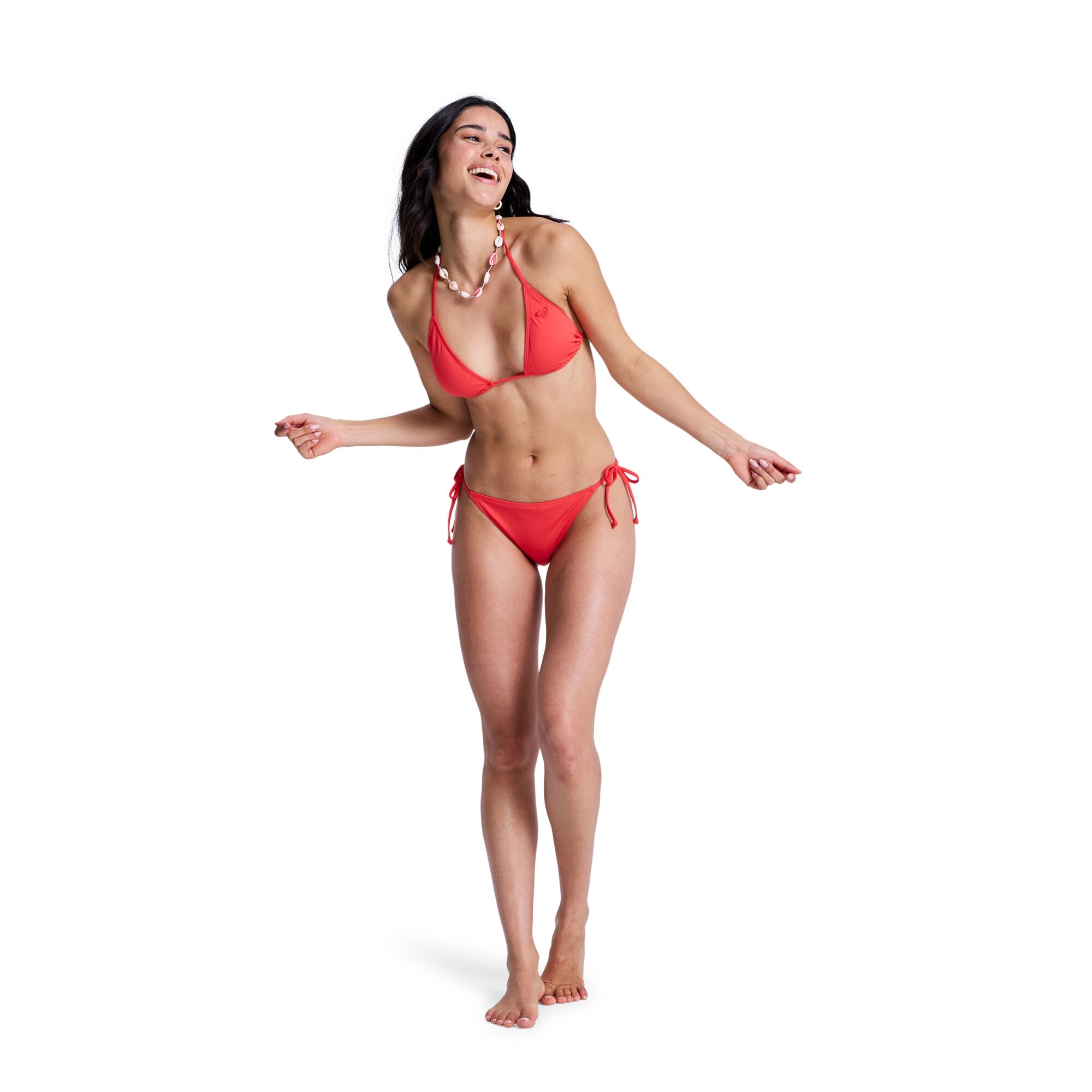 Bikini de mujer Solid Essentials Roxy - Rojo Rojo-5
