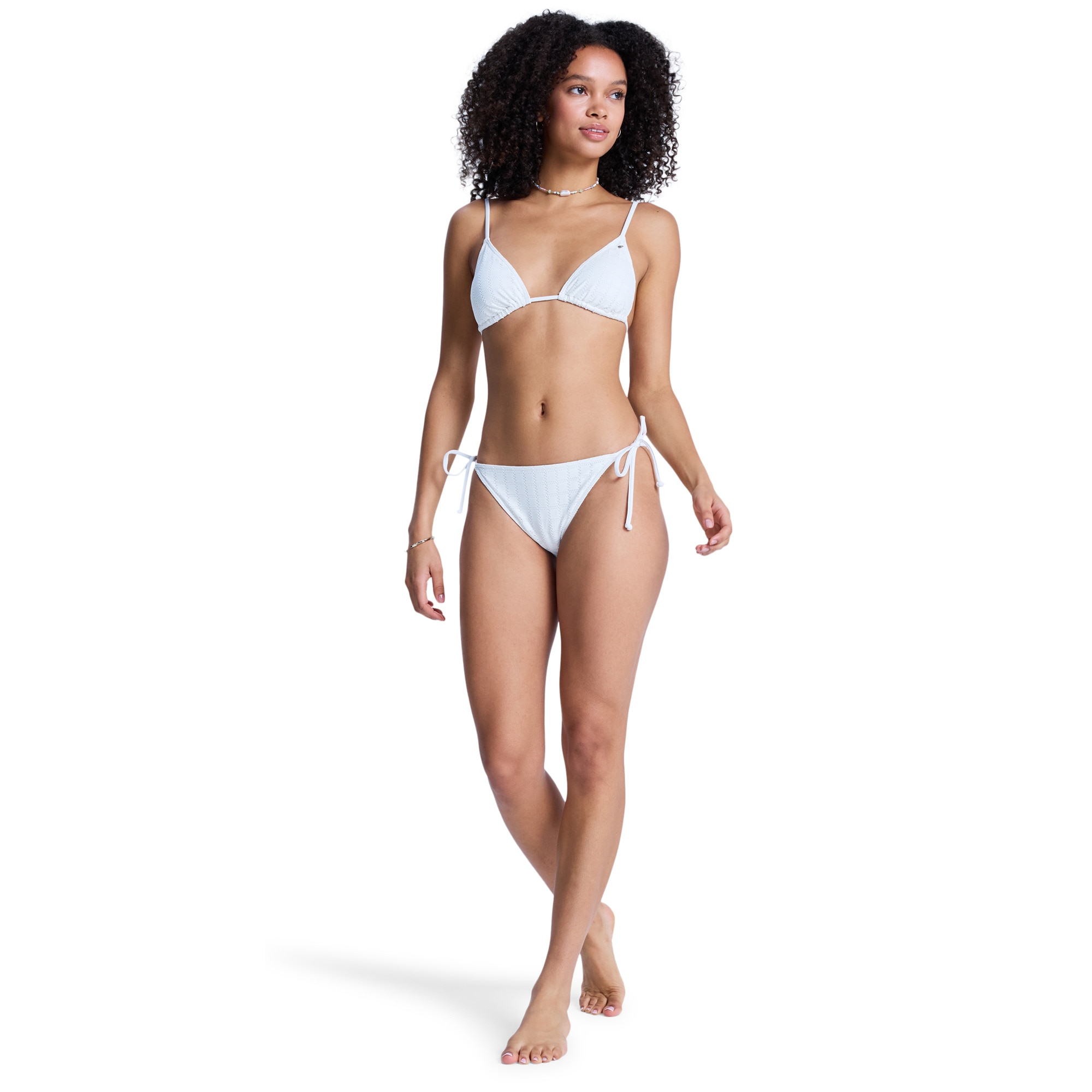 Imagen 5 de Top de Bikini de mujer Roxy Island Roxy - Blanco Blanco