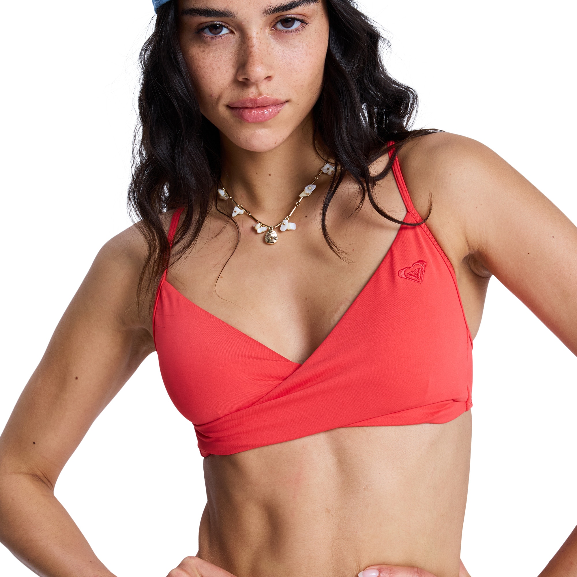 Imagen 0 de Top de Bikini de mujer Solid Essentials Roxy Rosa