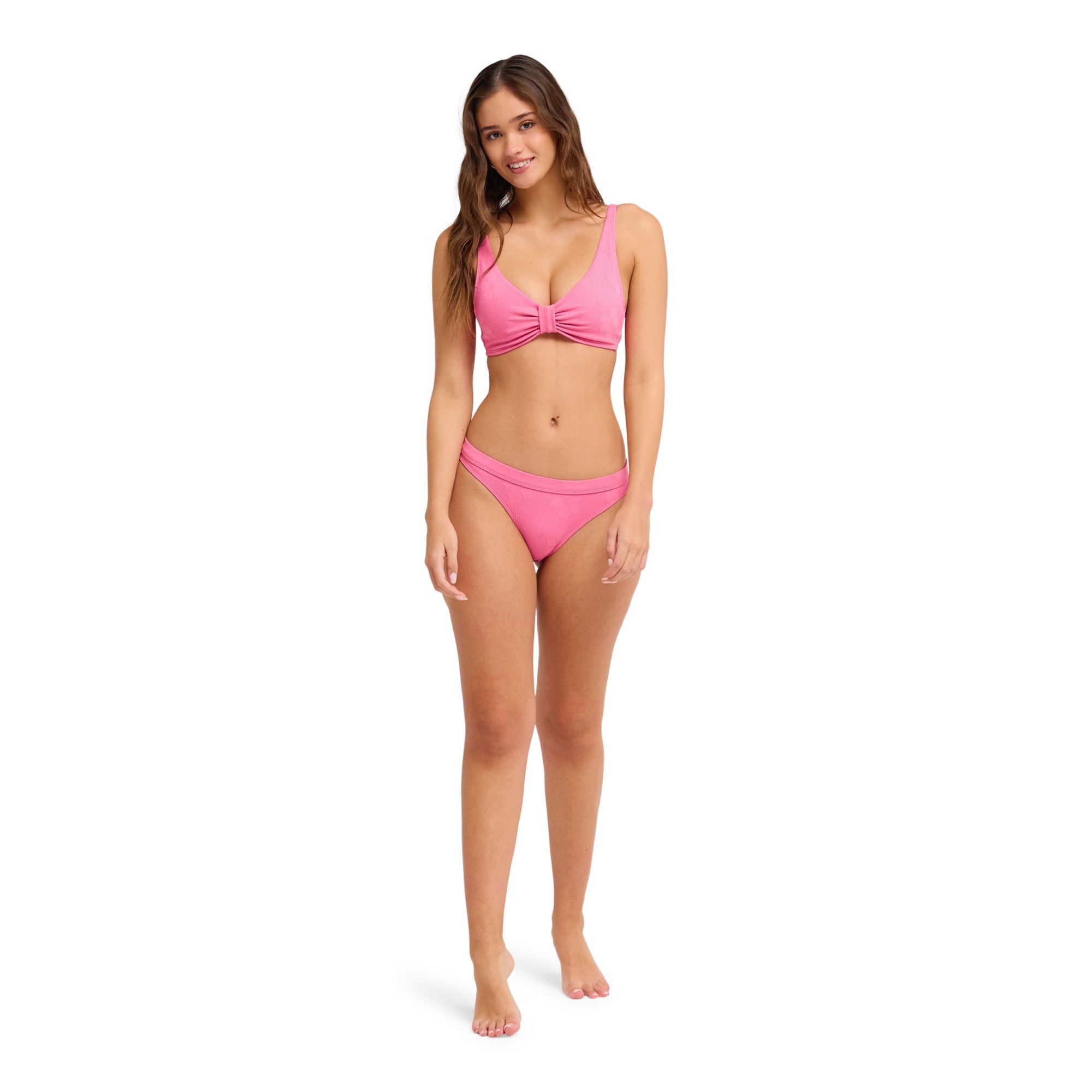 Top de Bikini de mujer Roxy Paradise Roxy - Rosa Rosa-5