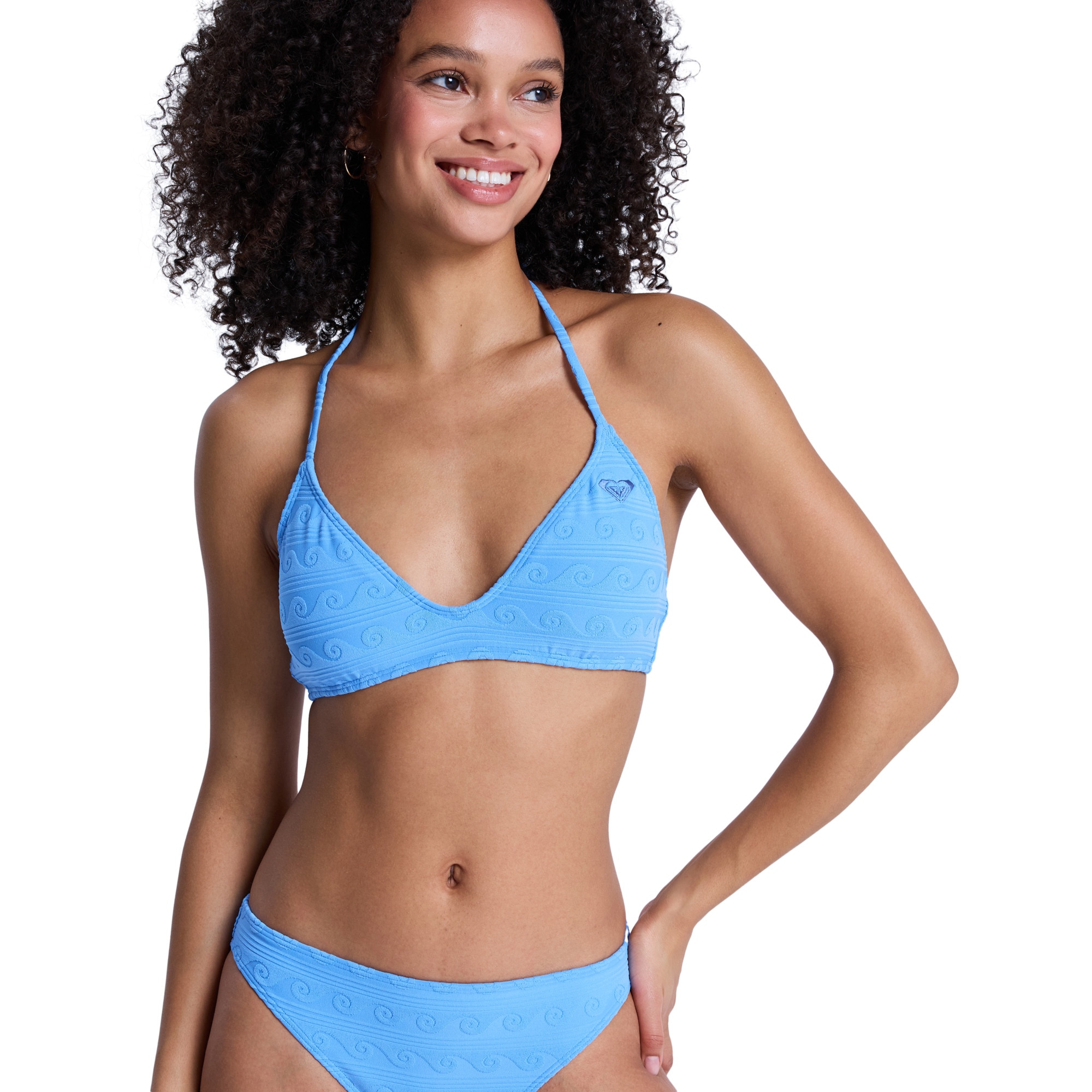 Top de Bikini de mujer Paradise Wave Roxy - Azul Azul-1