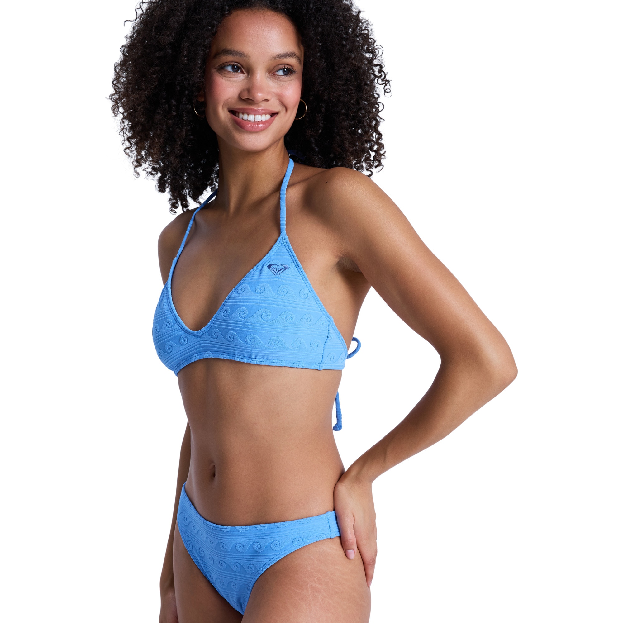Top de Bikini de mujer Paradise Wave Roxy - Azul Azul-3