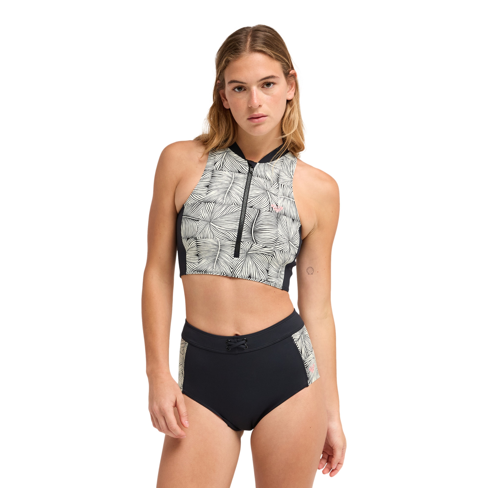 Top de Bikini de mujer Pro Surf Roxy - Blanco Blanco-1