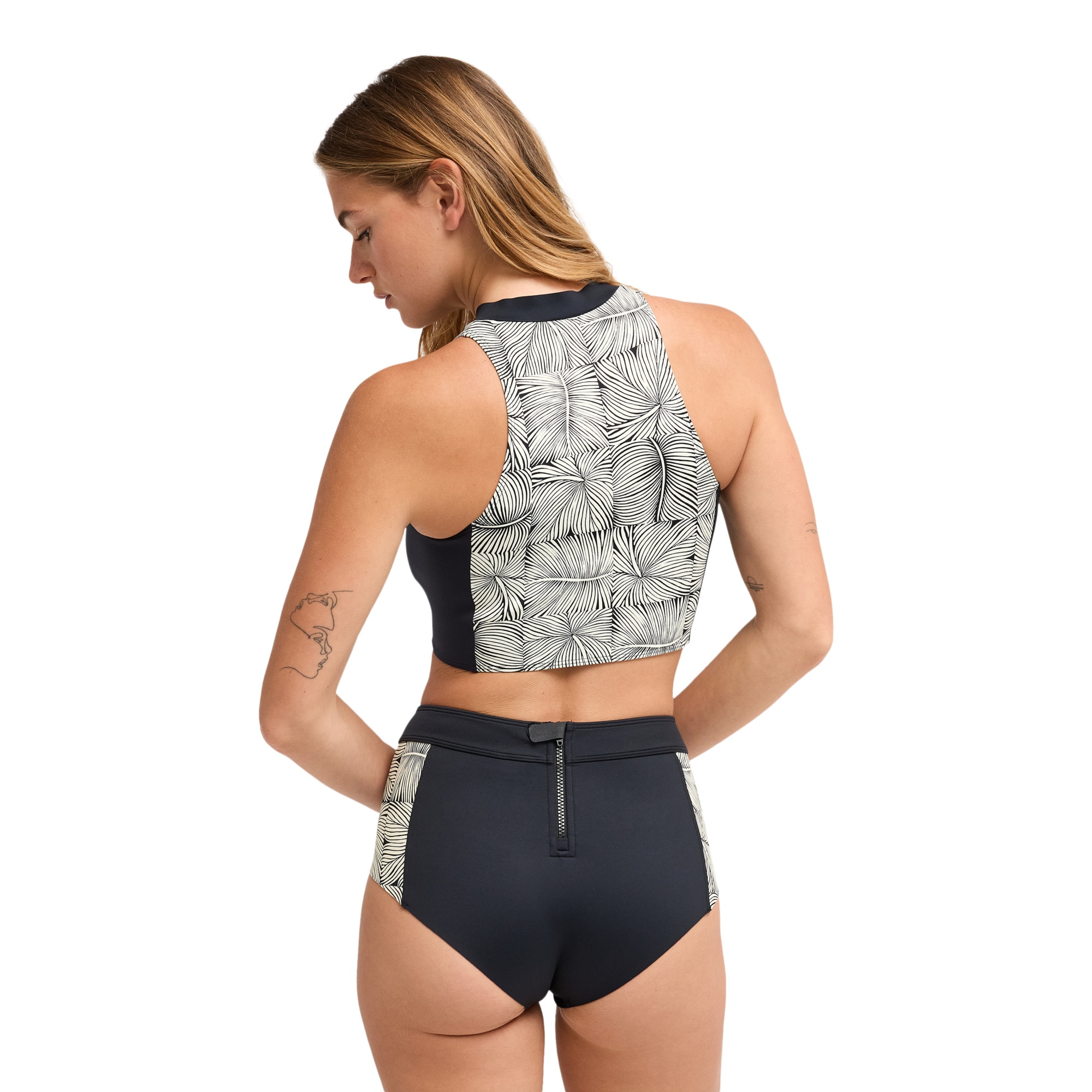 Top de Bikini de mujer Pro Surf Roxy - Blanco Blanco-2