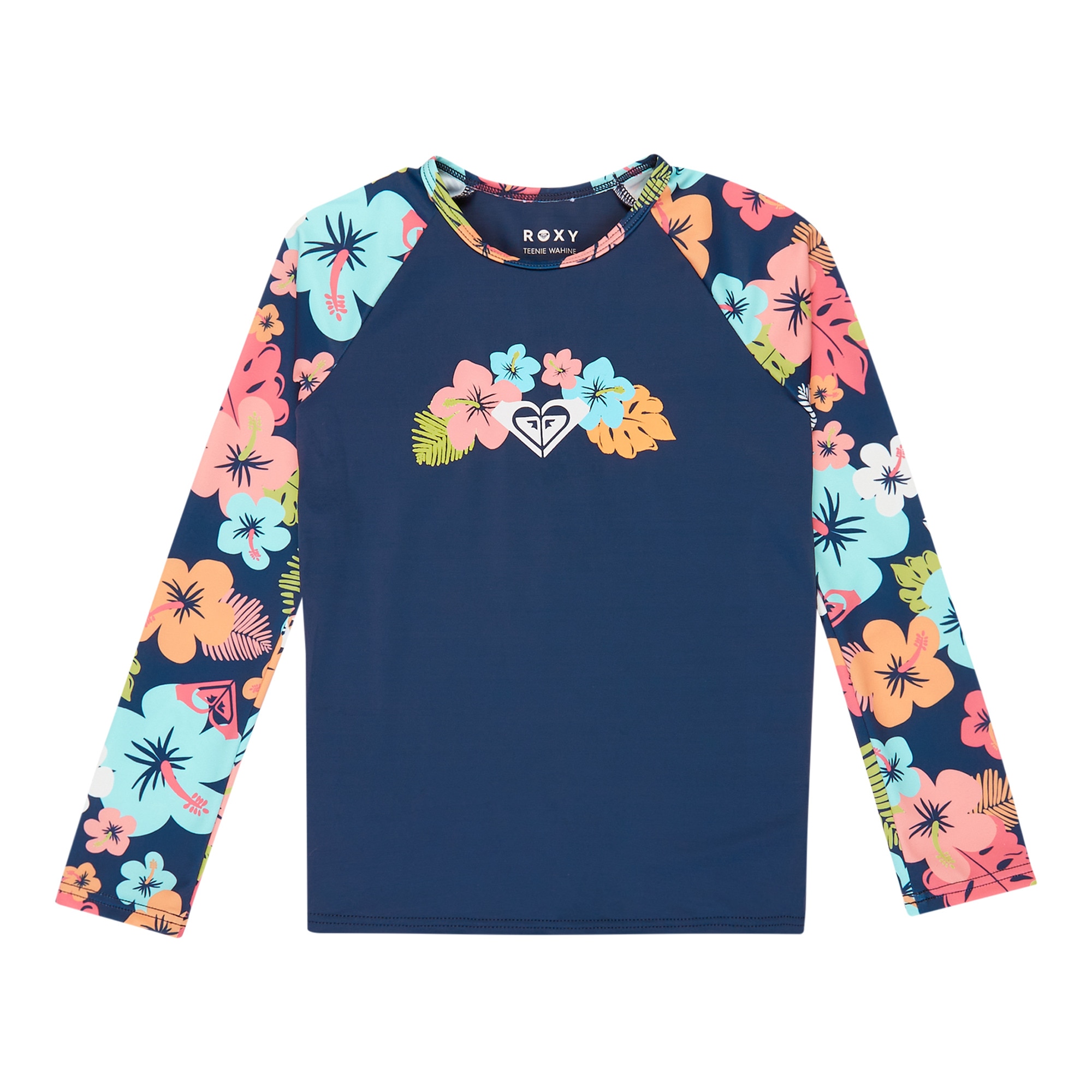 Imagen 0 de Camiseta de surf de niños Morning Flower Roxy Azul