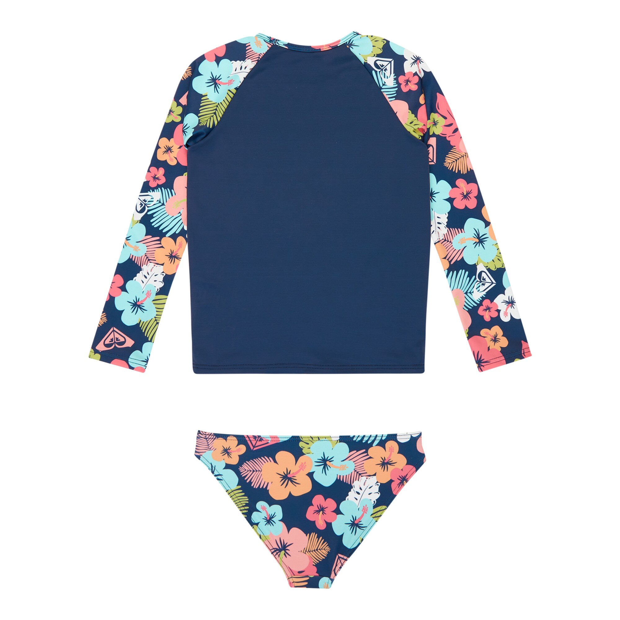 Camiseta de surf de niños Morning Flower Roxy - Azul Azul-2