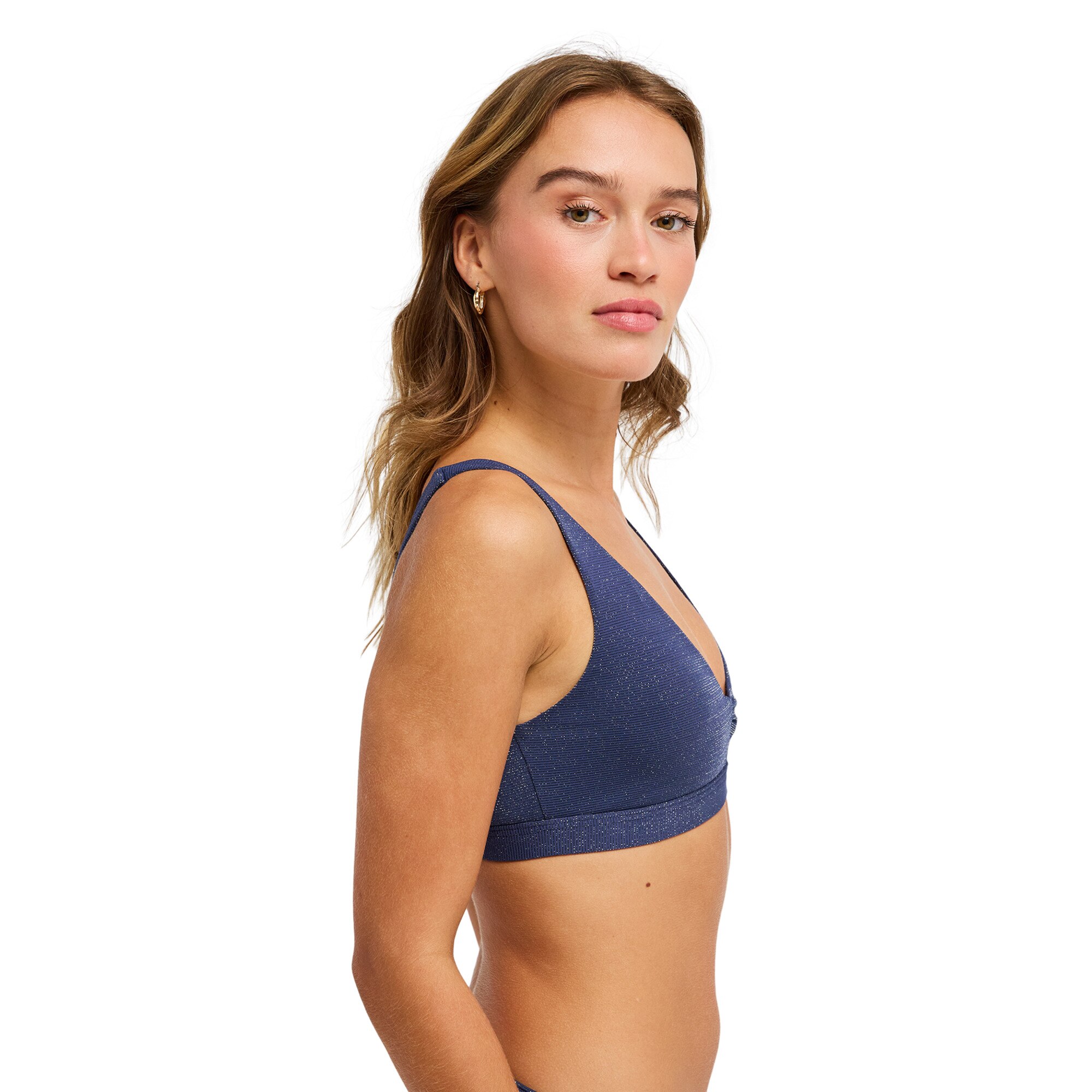 Top de Bikini de mujer Roxy Shine Roxy - Azul royal Azul royal-3