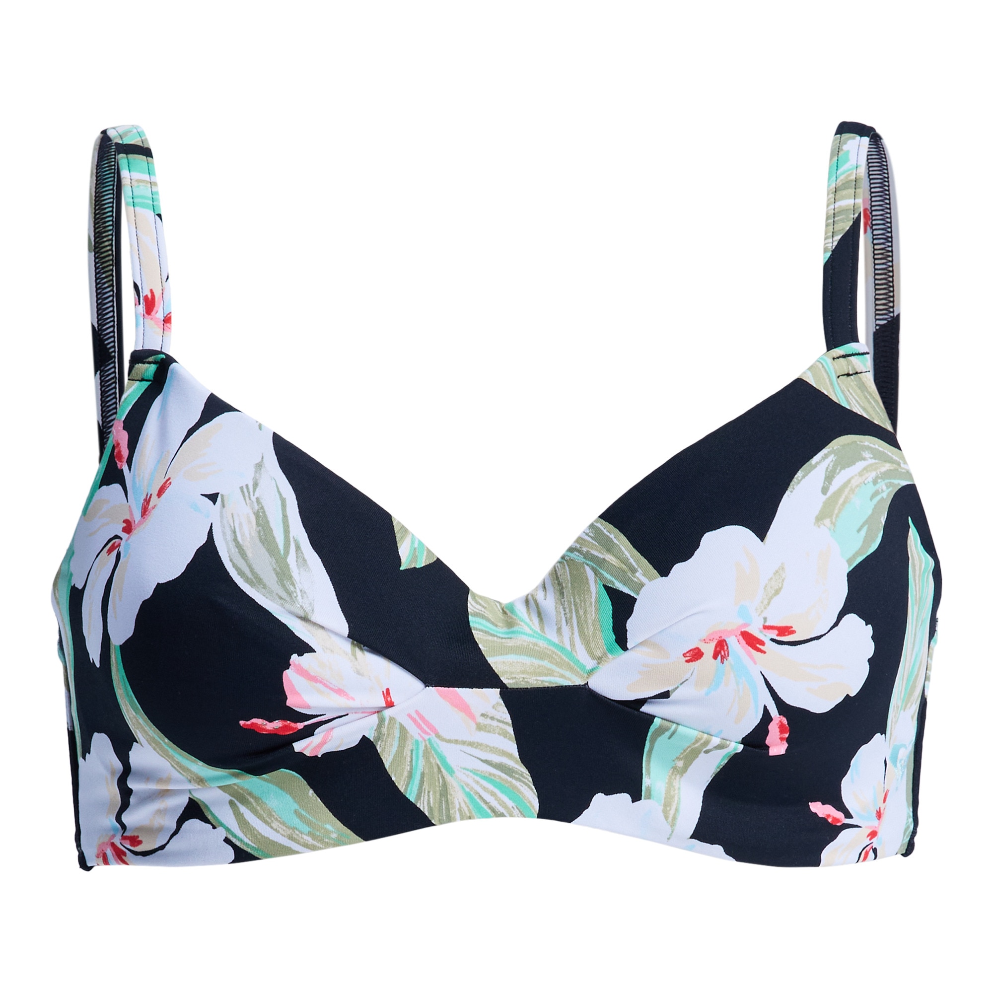 Top de Bikini de mujer Printed Essentials Roxy - Negro Negro-1