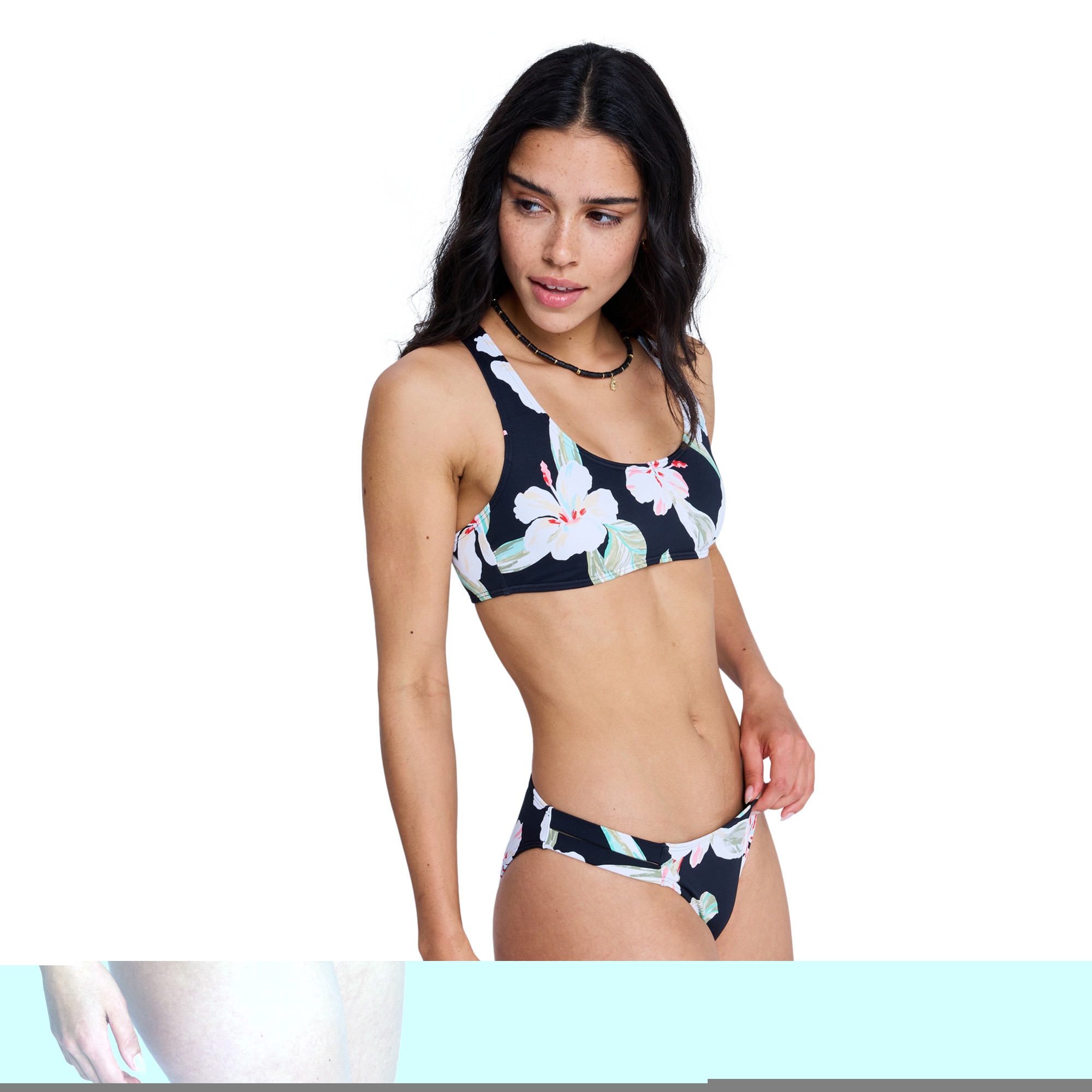 Imagen 3 de Top de Bikini de mujer Printed Essentials Roxy - Negro Negro