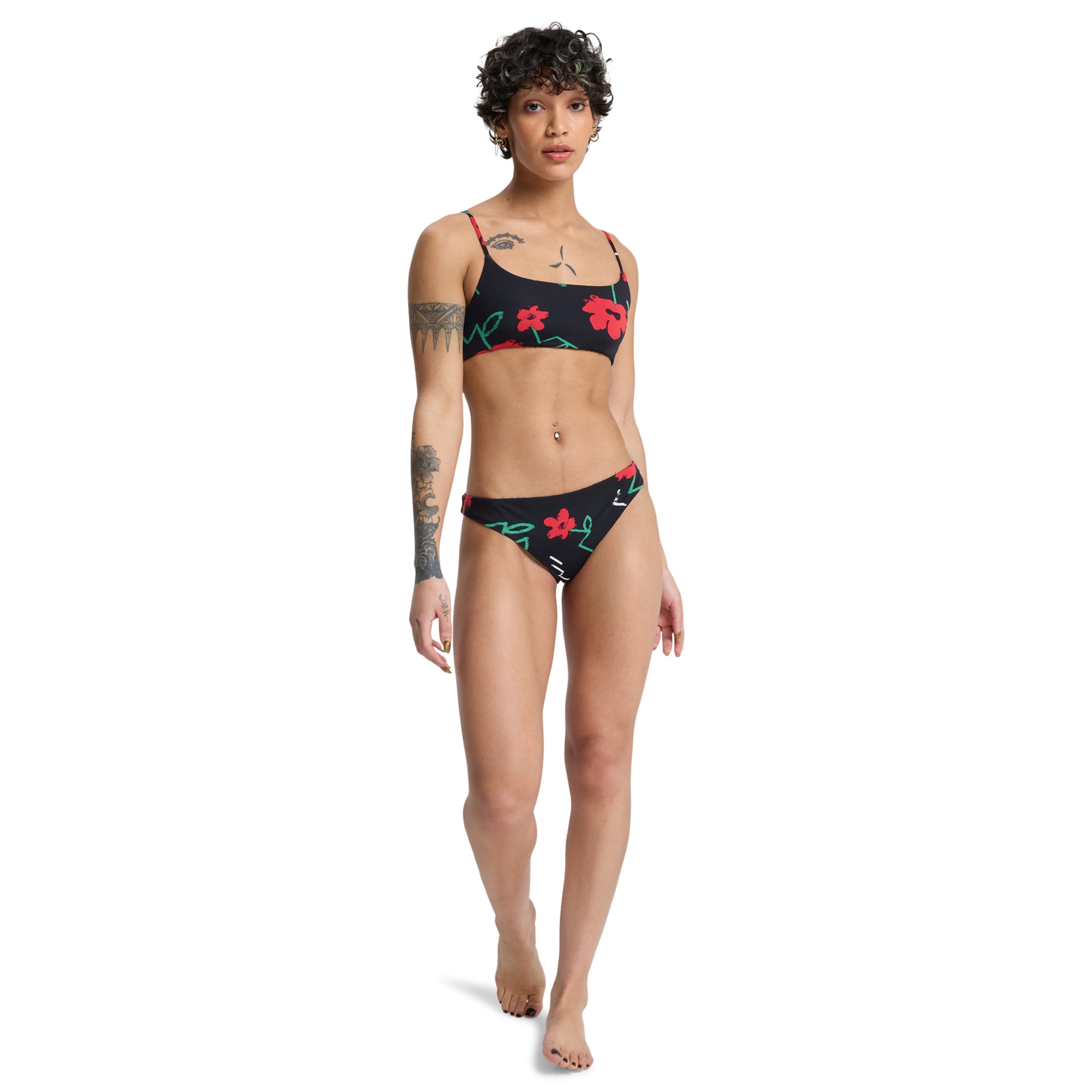 Imagen 3 de Braguita de bikini reveladora de mujer Viacha Quiksilver - Negro Negro