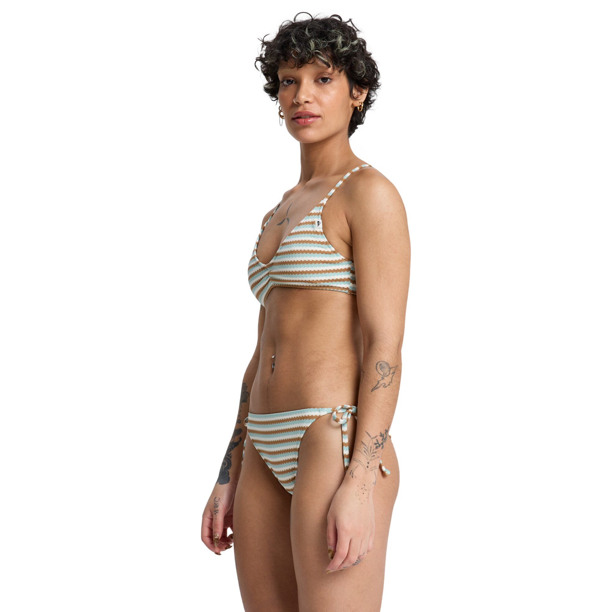 Top de mujer Clickity Clack Quiksilver - Marrón Marrón-3