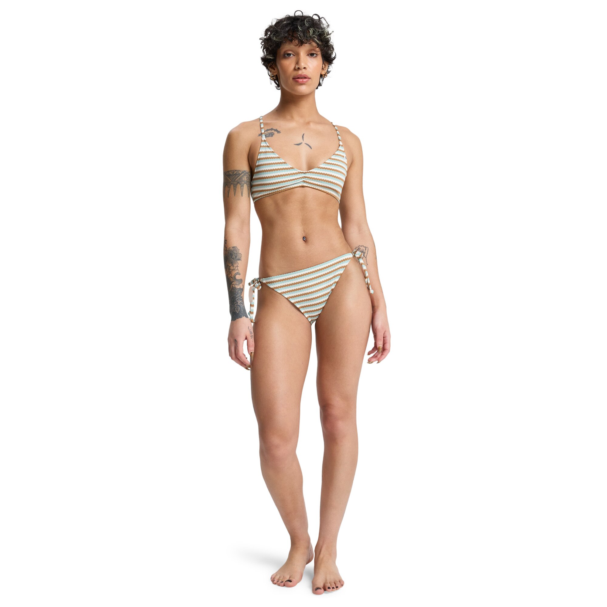 Top de mujer Clickity Clack Quiksilver - Marrón Marrón-5