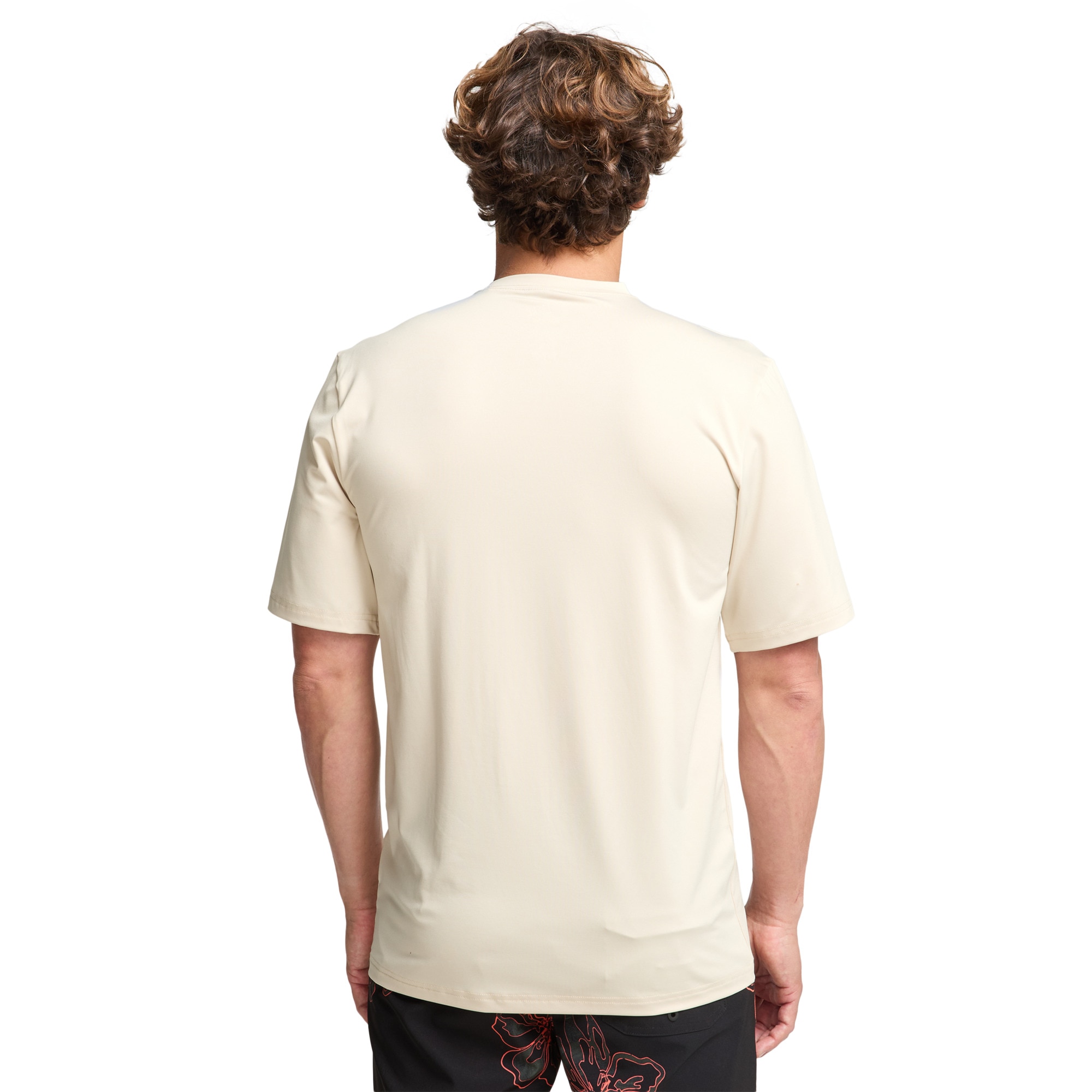 Imagen 2 de Camiseta surf con manga corta UPF 50 para hombre Arch Wave Billabong - Beige Beige