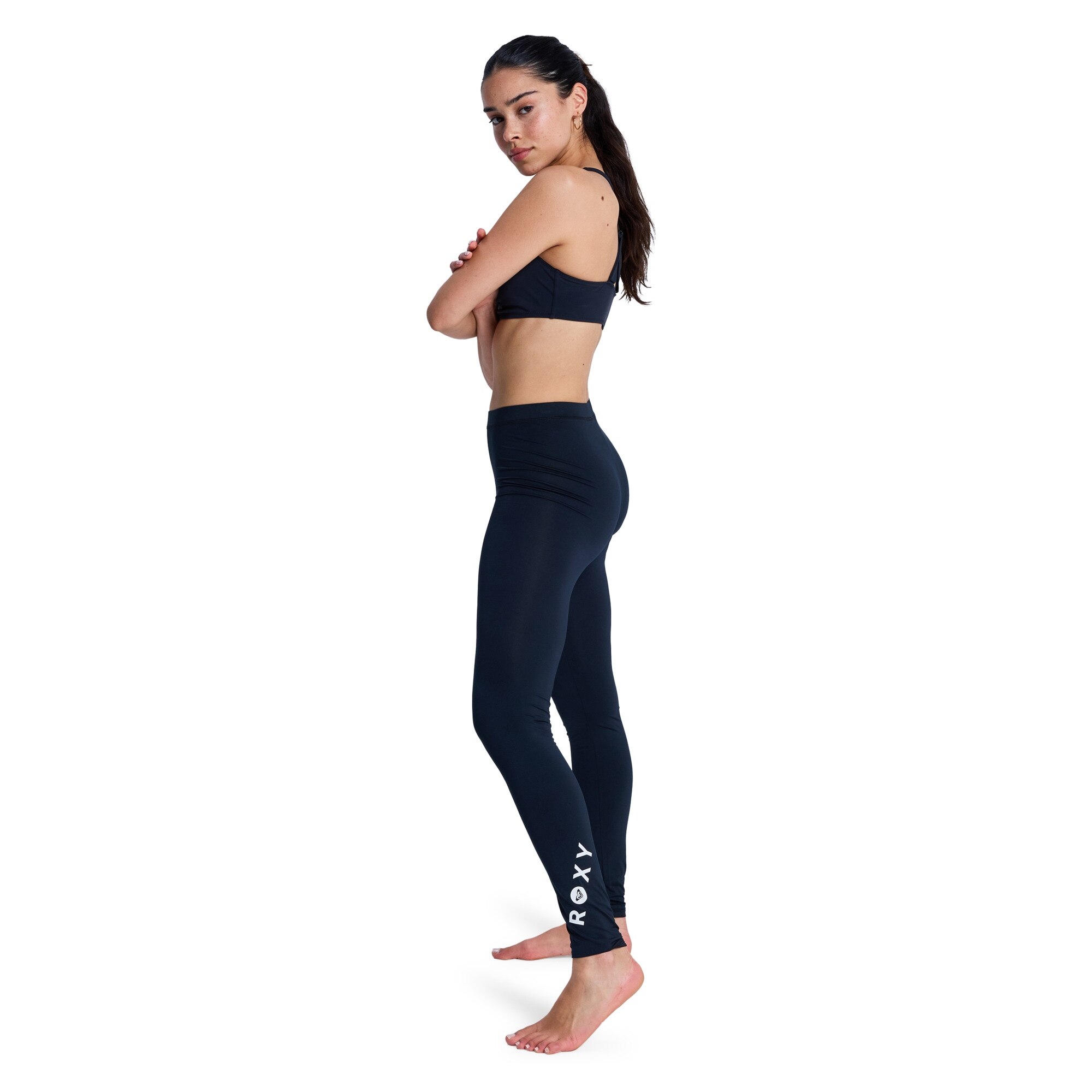 Leggings de Surf de mujer Essentials Roxy - Negro Negro-3