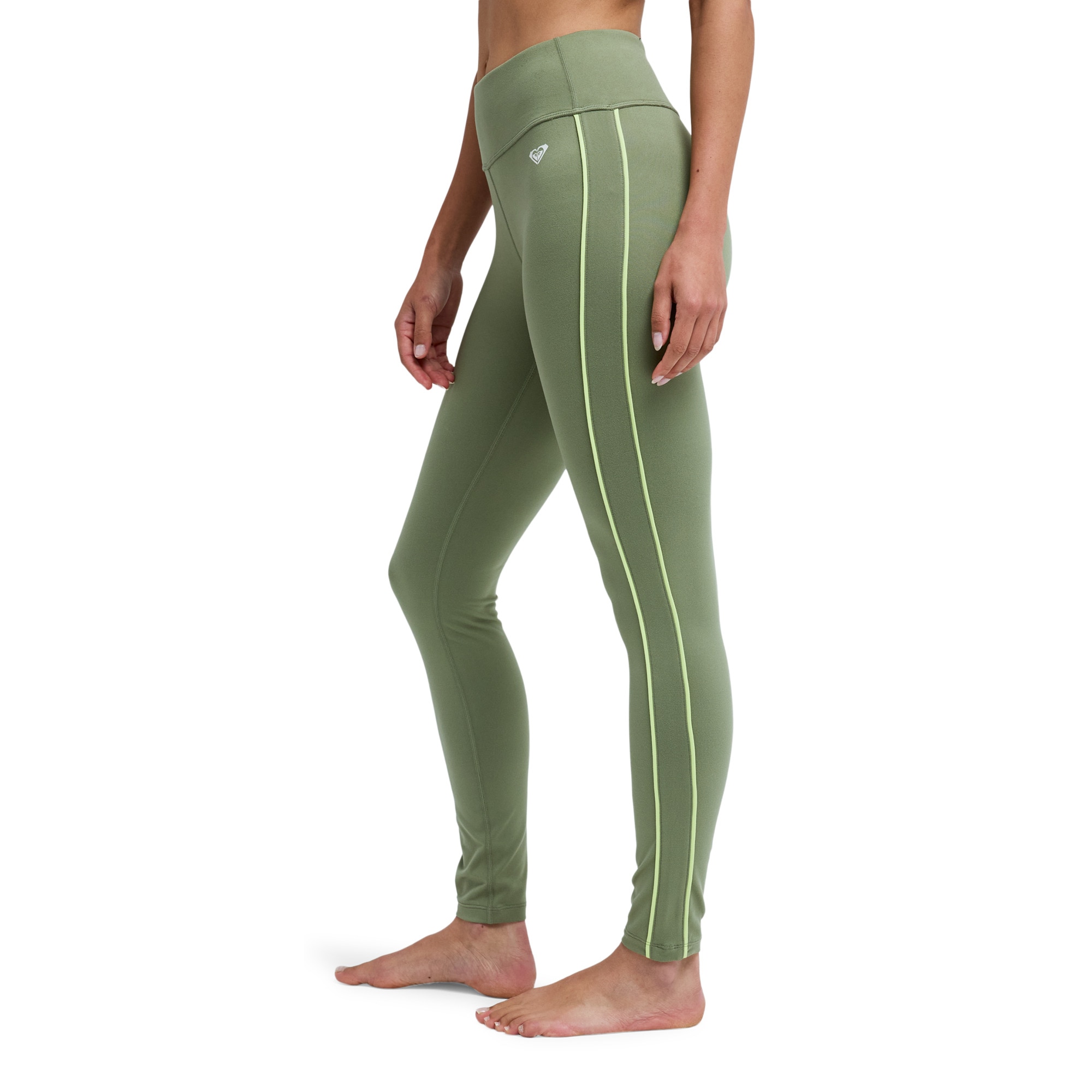 Imagen 3 de Leggins para Entrenar de mujer Everyday Flow Roxy - Verde Oliva Verde Oliva