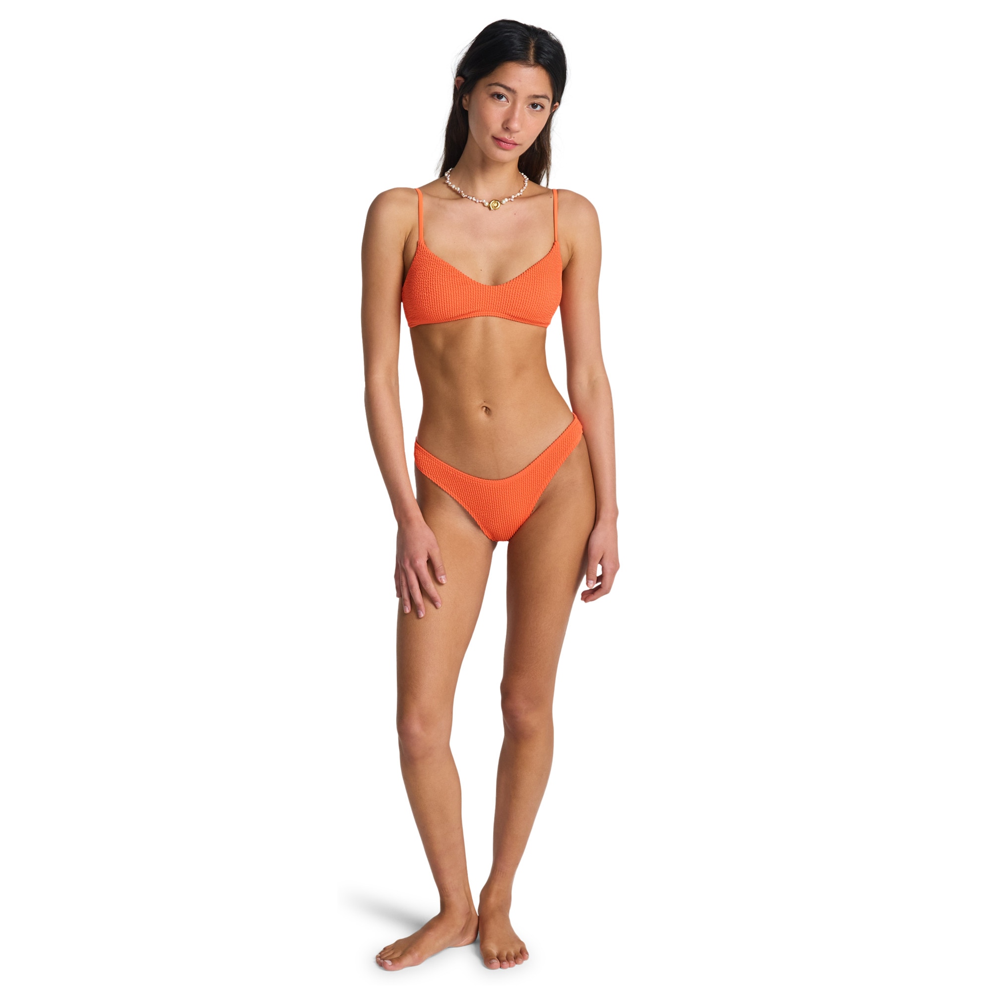 Imagen 3 de Bikini de mujer Summer High V Billabong - Naranja Naranja
