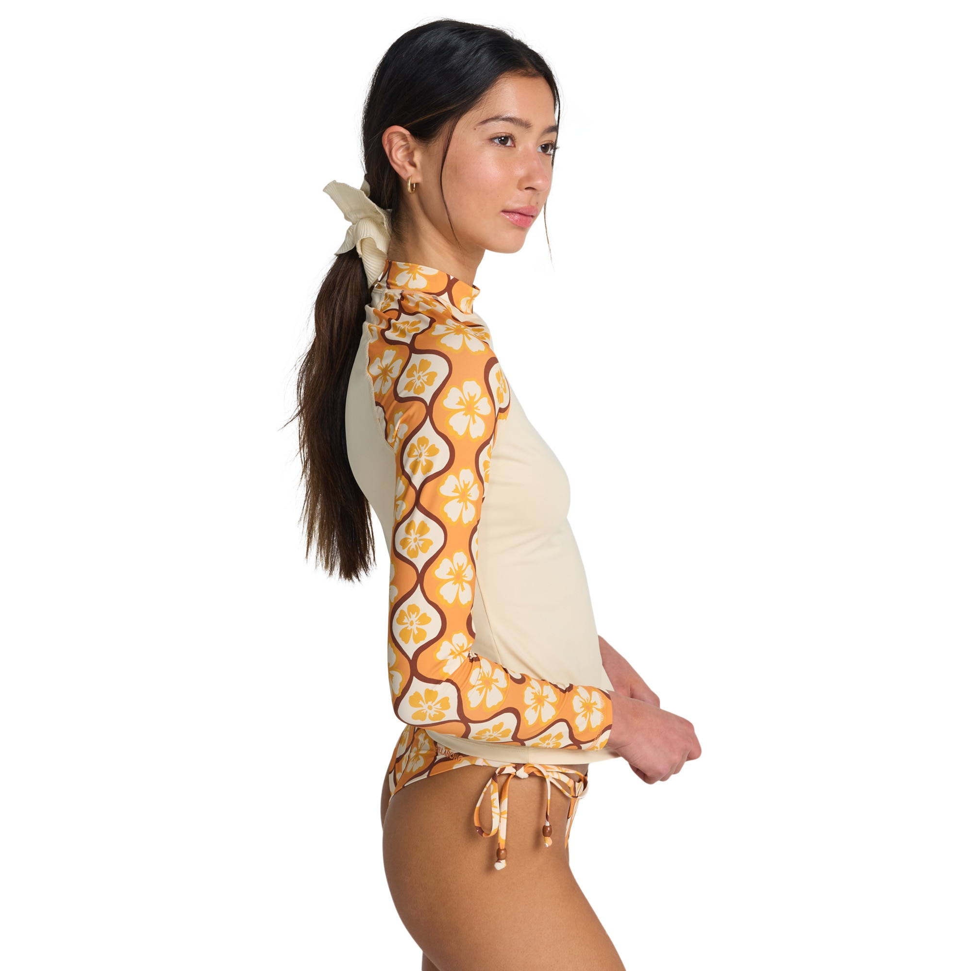 Imagen 4 de Camiseta de surf de mujer Tropic Surf Print Billabong - Blanco Blanco