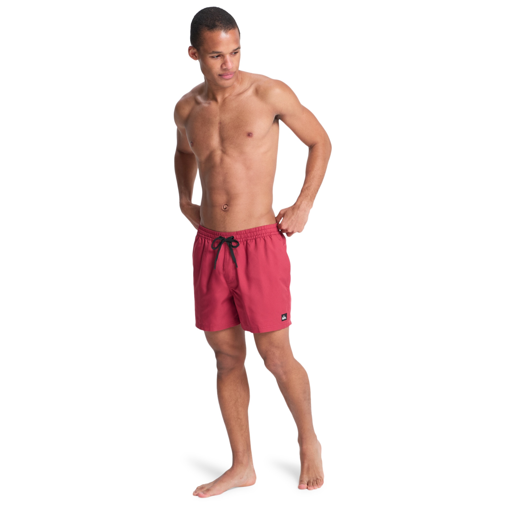 Imagen 6 de Short de Natación de hombre Everyday Deluxe 15" Quiksilver - Rojo Rojo