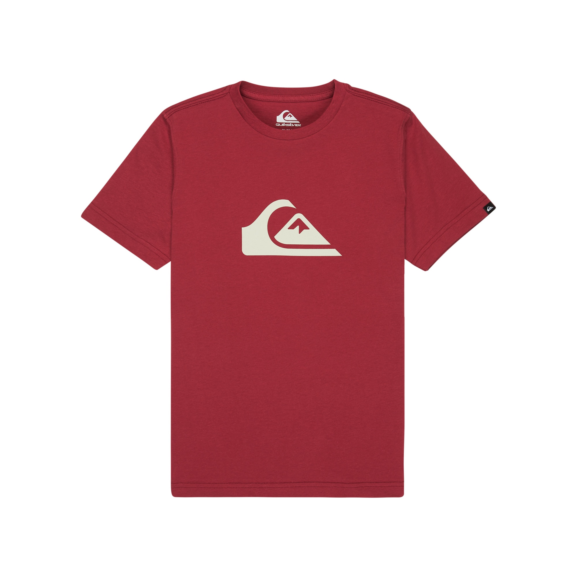 Camiseta de niños Ev Comp Logo Quiksilver - Rojo Rojo-6
