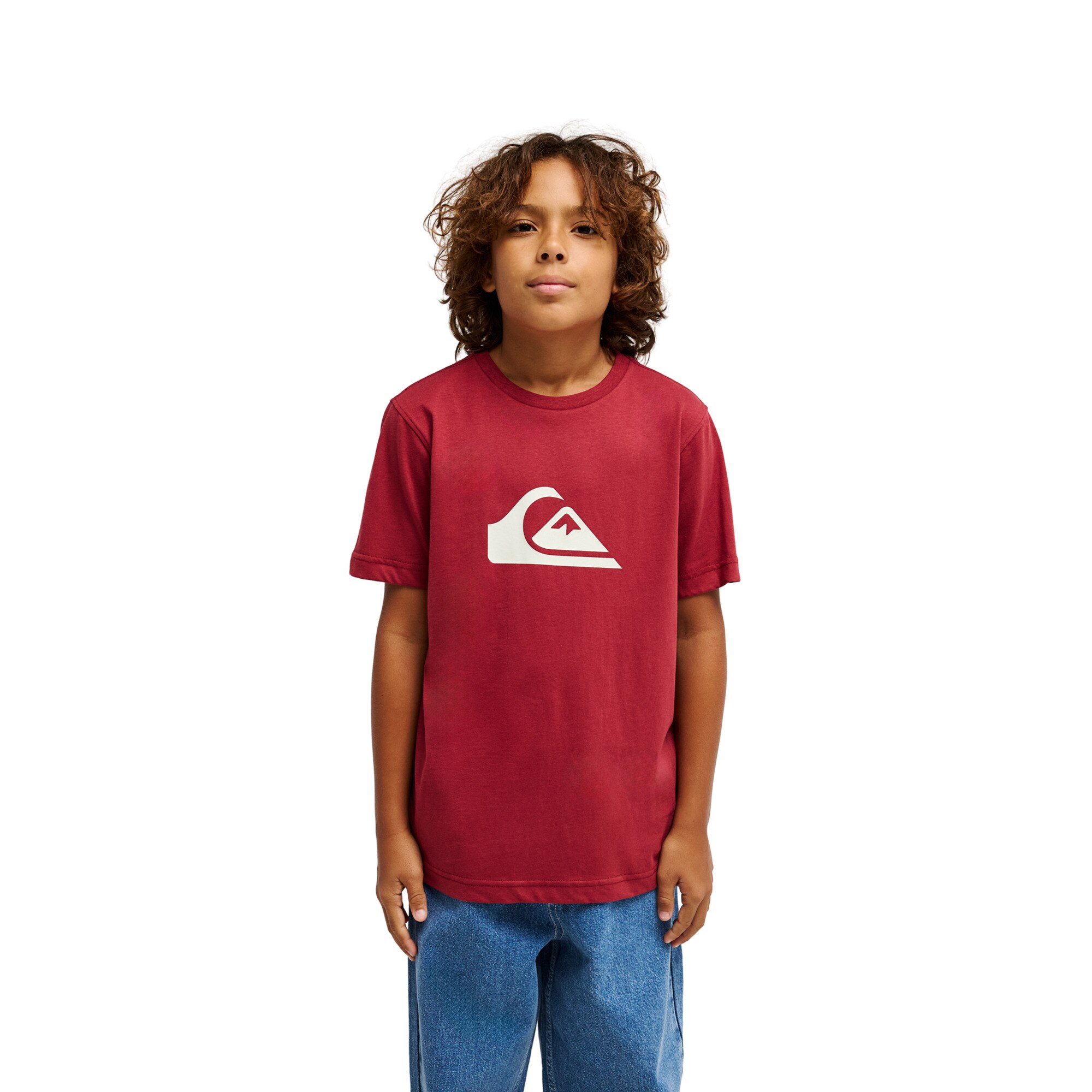 Imagen 1 de Camiseta de niños Ev Comp Logo Quiksilver Rojo