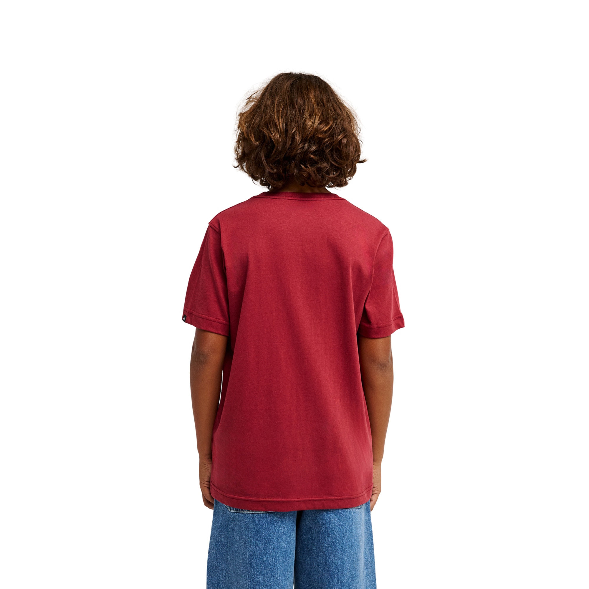 Imagen 2 de Camiseta de niños Ev Comp Logo Quiksilver - Rojo Rojo
