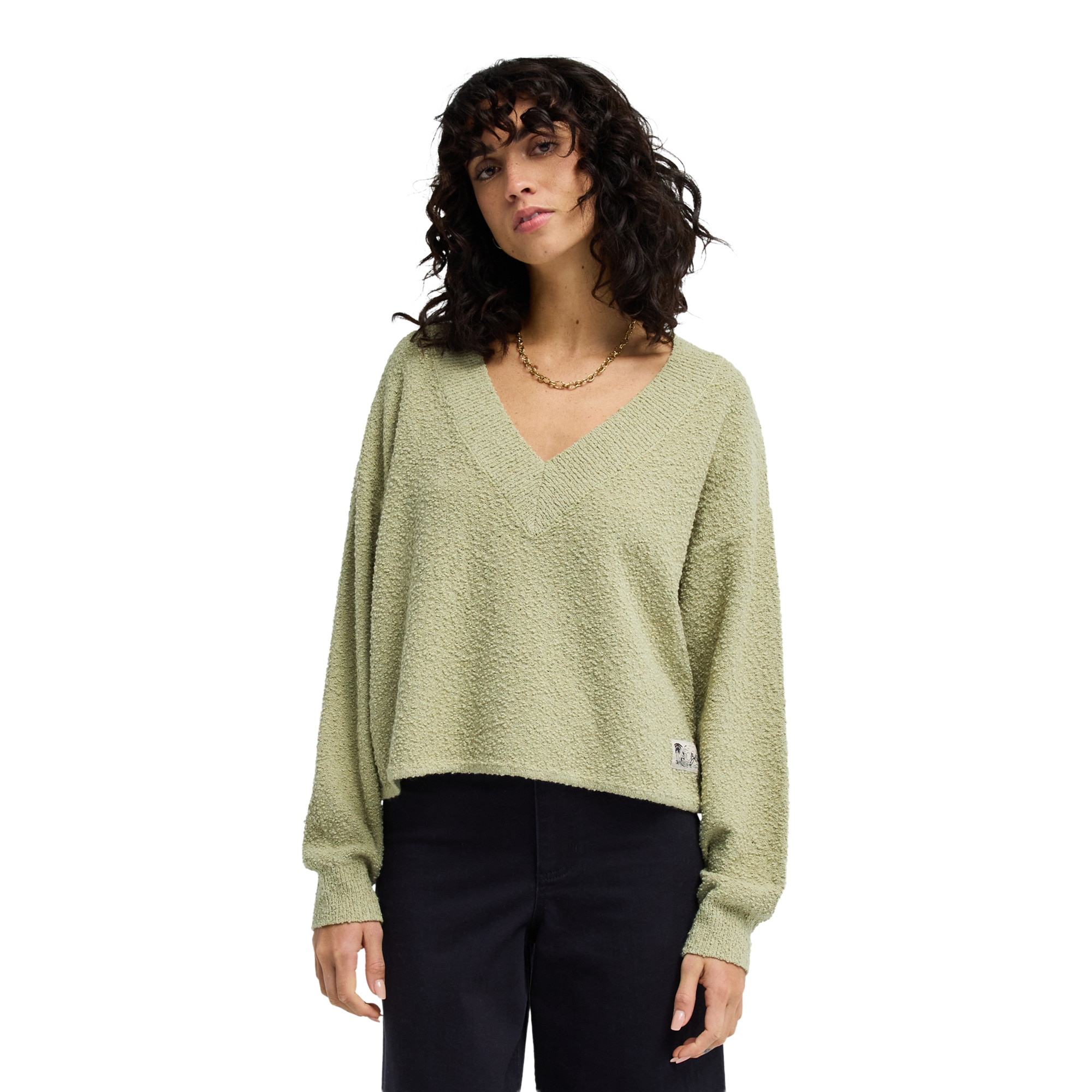 Imagen 1 de Jersey de mujer Cozy Billabong - Verde Verde