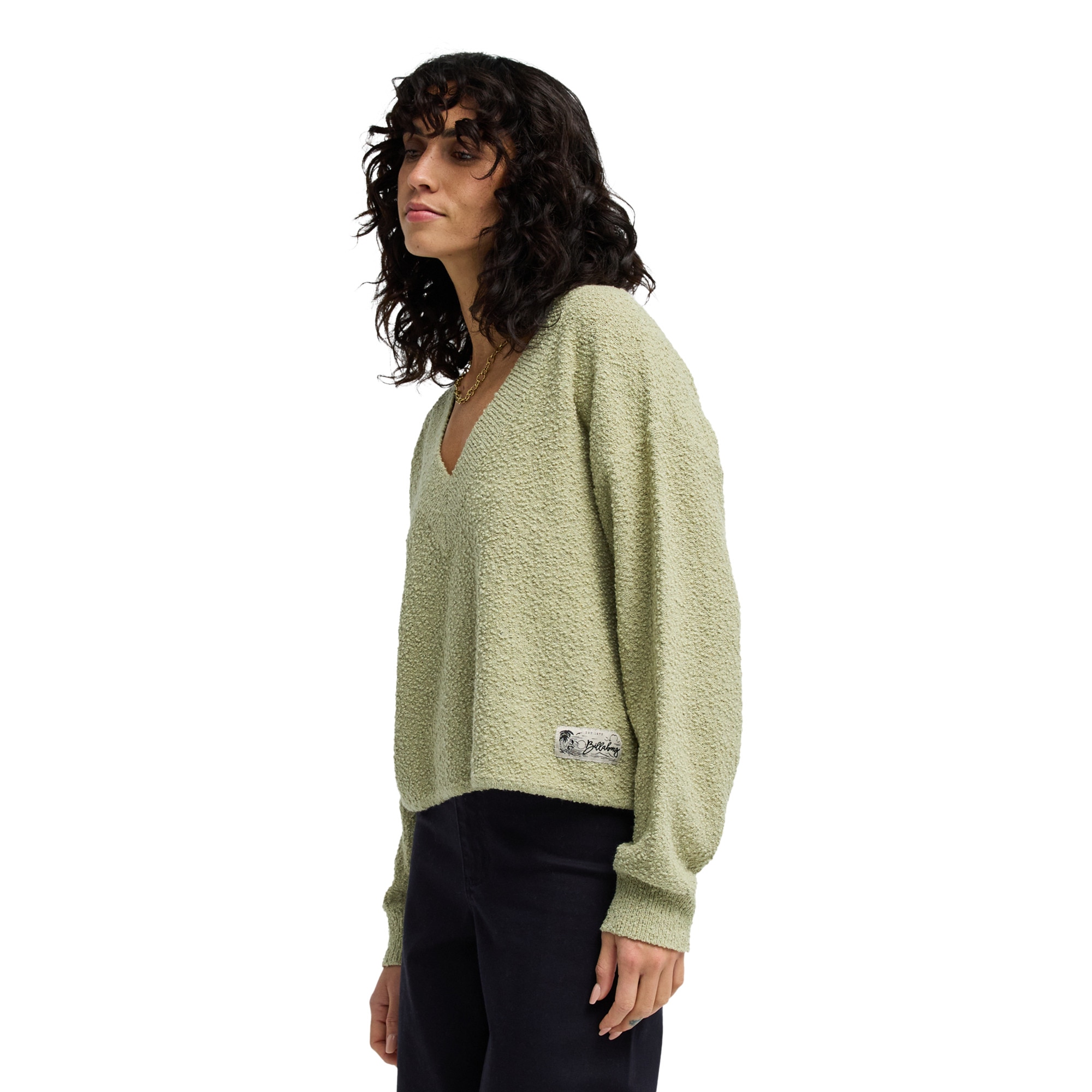 Imagen 4 de Jersey de mujer Cozy Billabong - Verde Verde