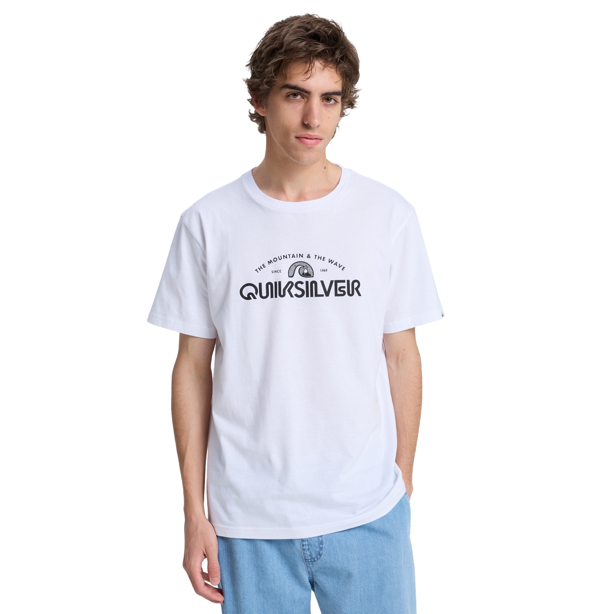 Imagen 1 de Camiseta de hombre EV Vista Quiksilver - Blanco Blanco