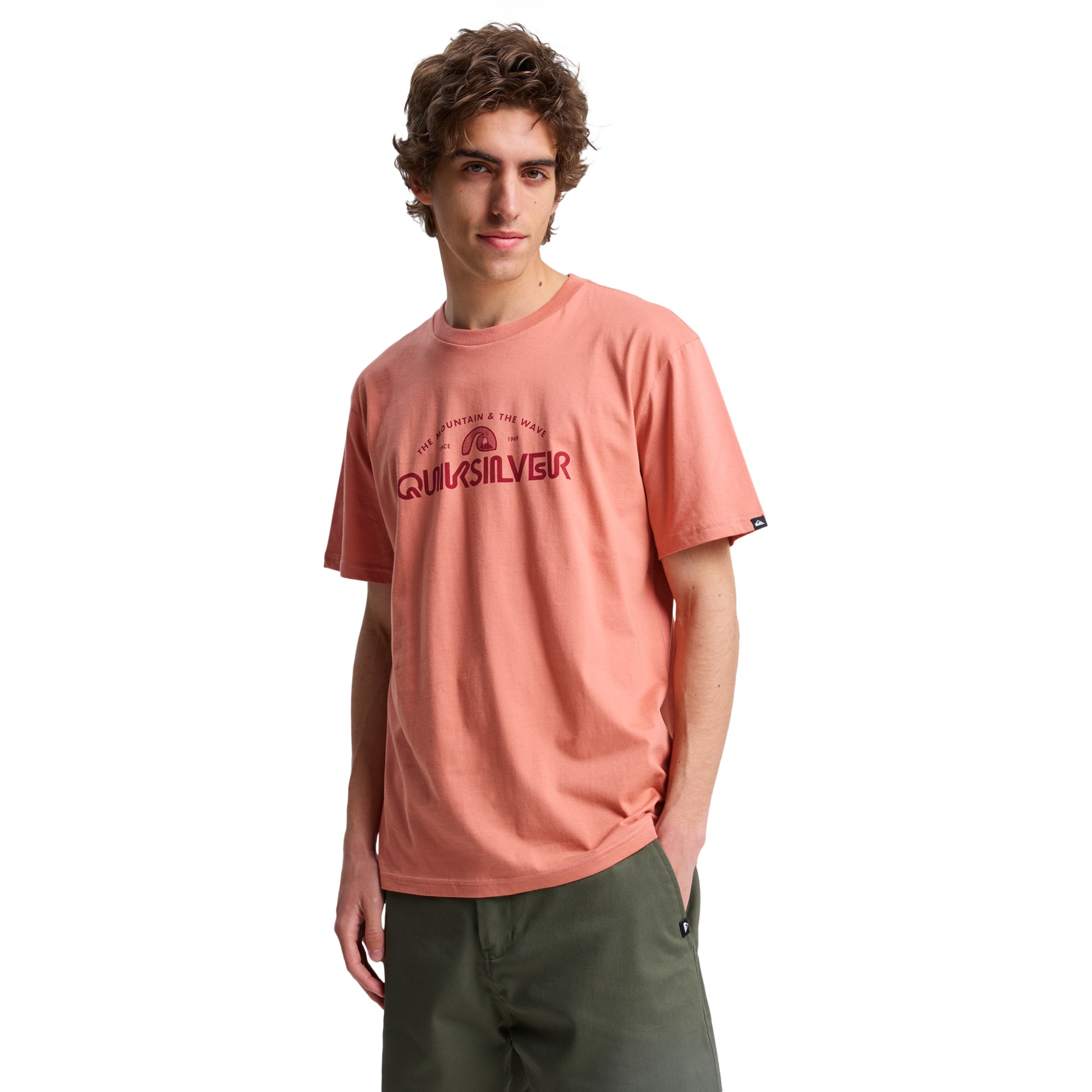 Imagen 3 de Camiseta de hombre EV Vista Quiksilver - Arena Arena