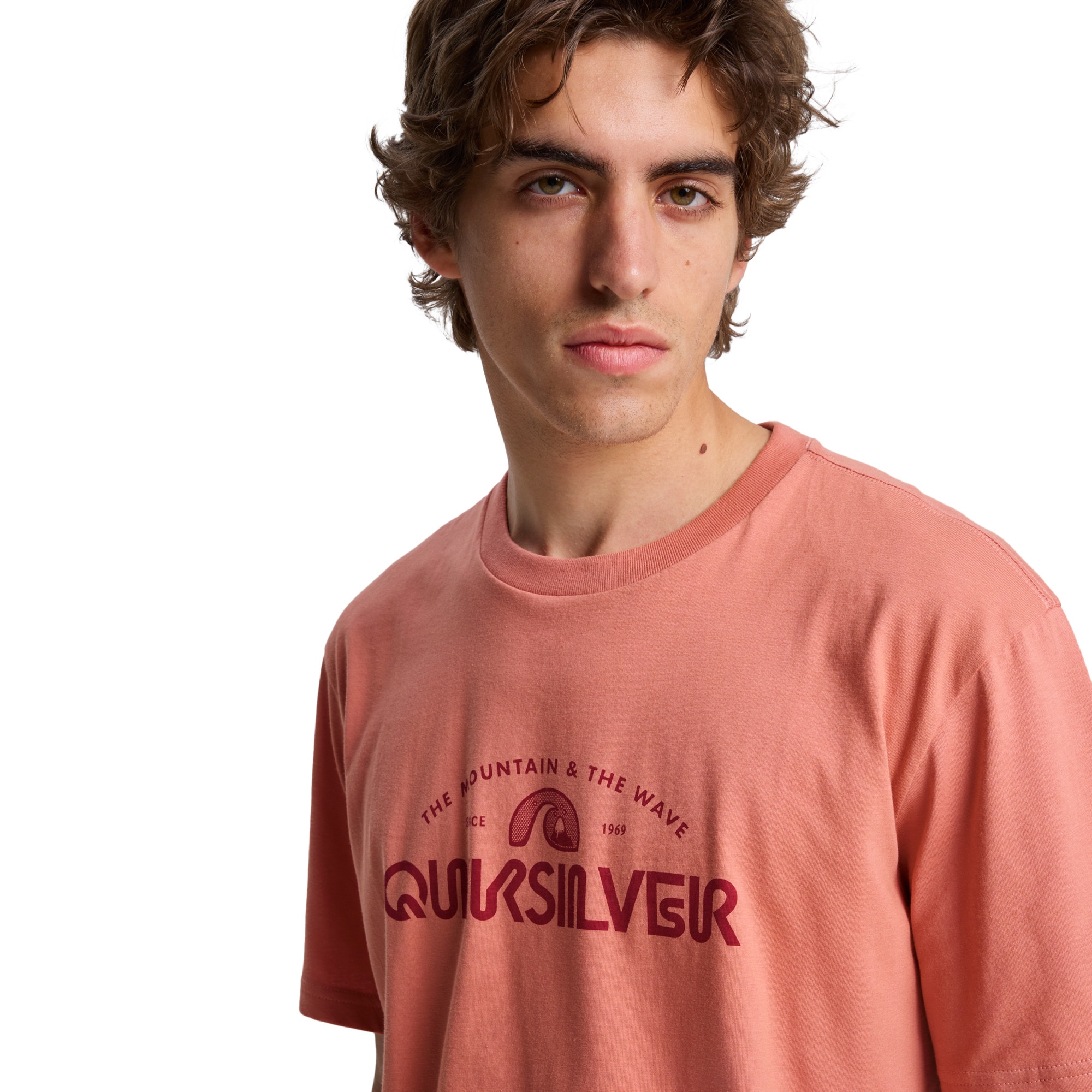 Imagen 4 de Camiseta de hombre EV Vista Quiksilver - Arena Arena