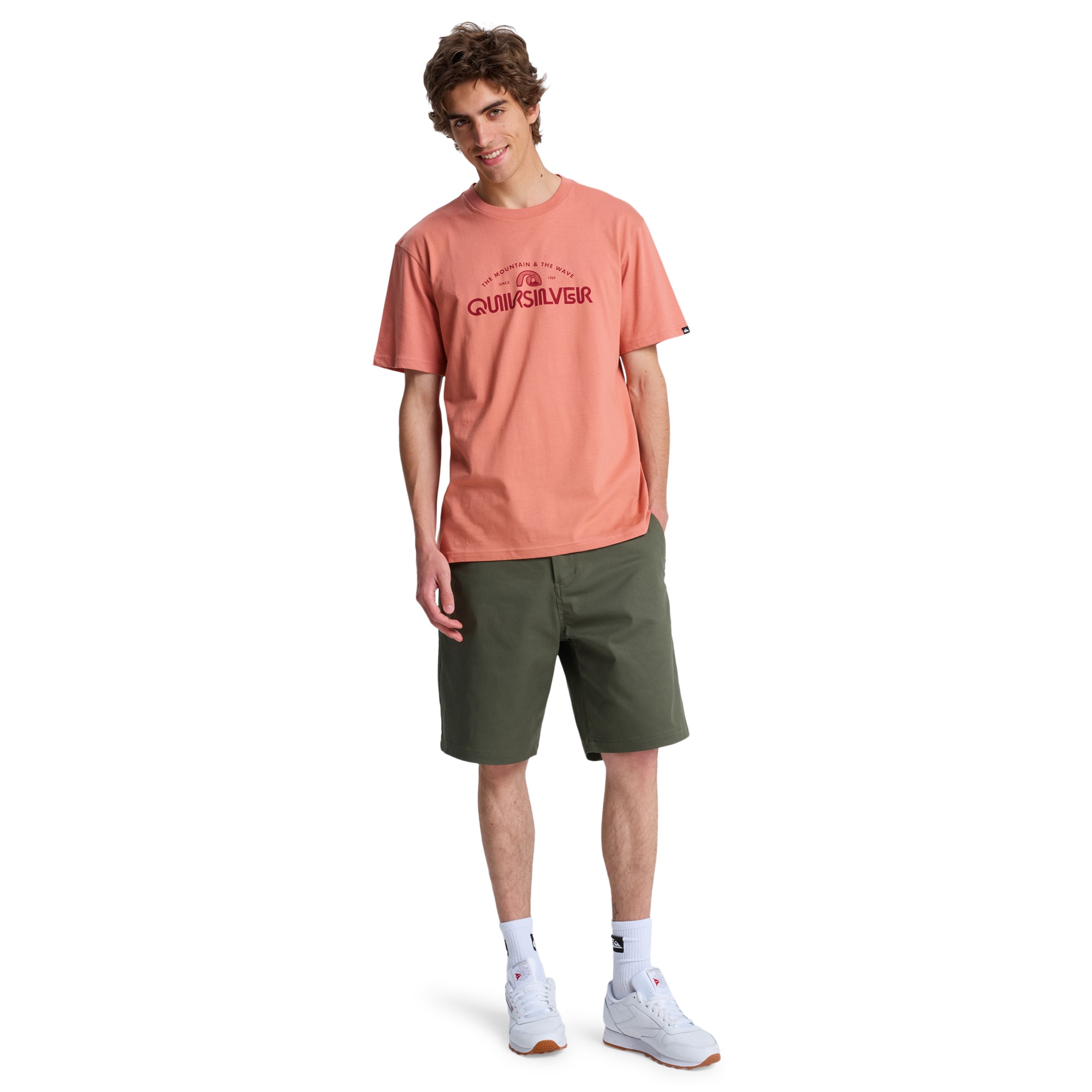 Imagen 5 de Camiseta de hombre EV Vista Quiksilver - Arena Arena