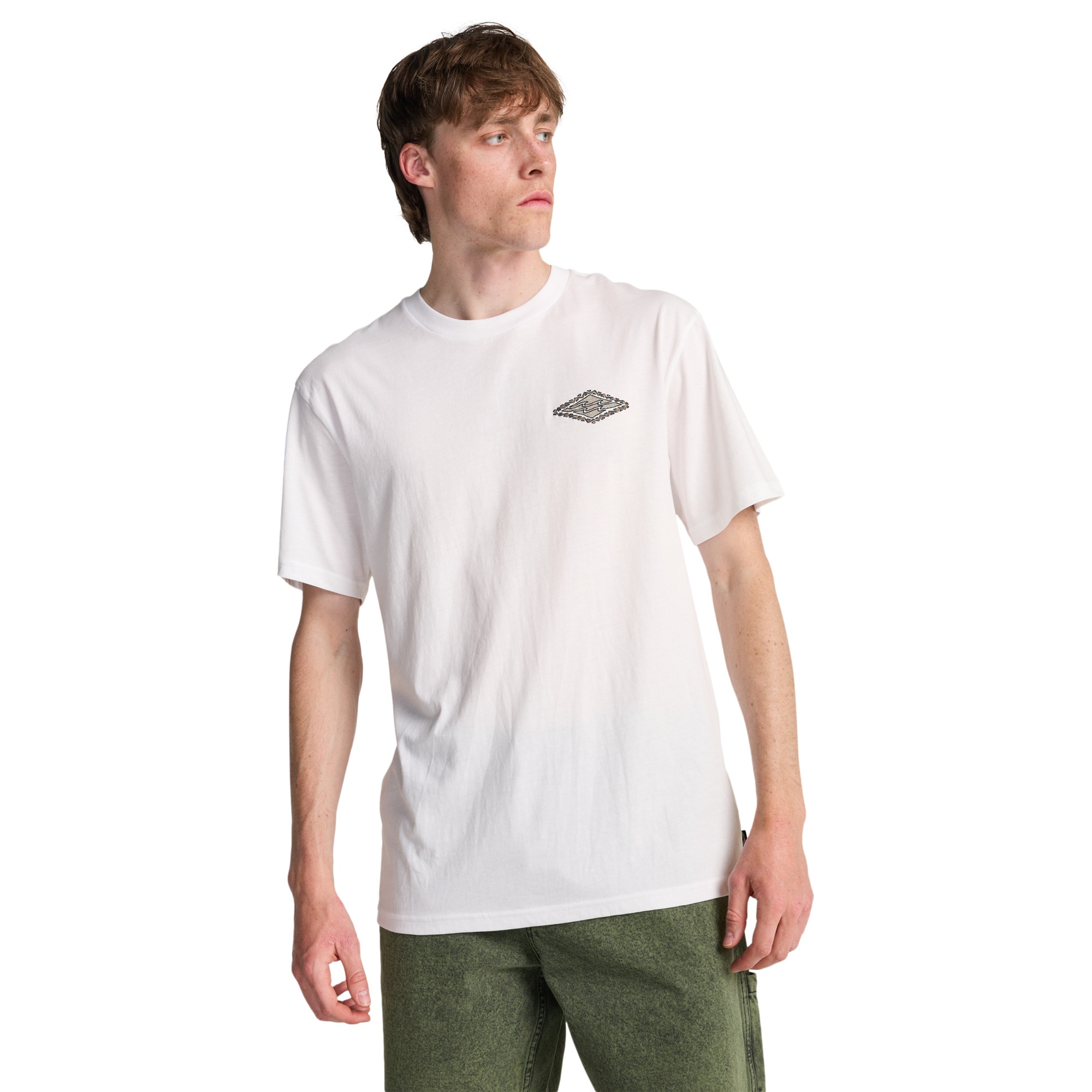 Imagen 0 de Camiseta de hombre Crayon Wave Billabong Blanco