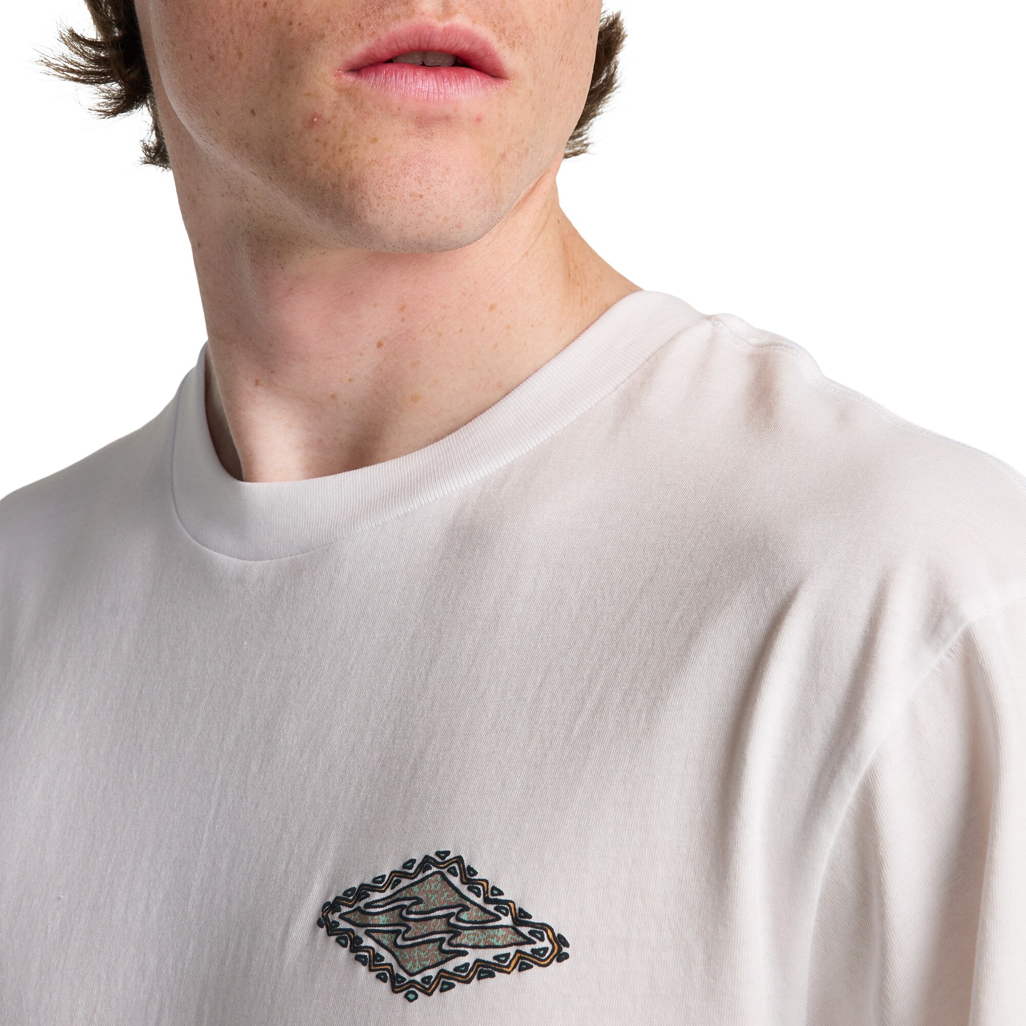 Imagen 6 de Camiseta de hombre Crayon Wave Billabong - Blanco Blanco