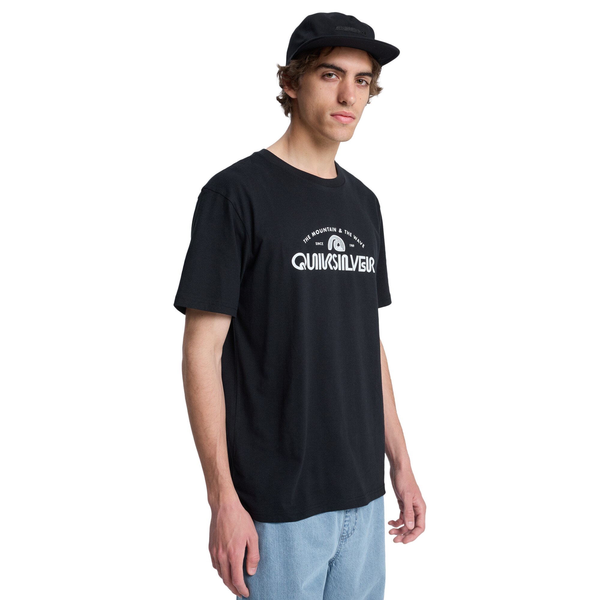Imagen 3 de Camiseta de hombre EV Vista Quiksilver - Negro Negro