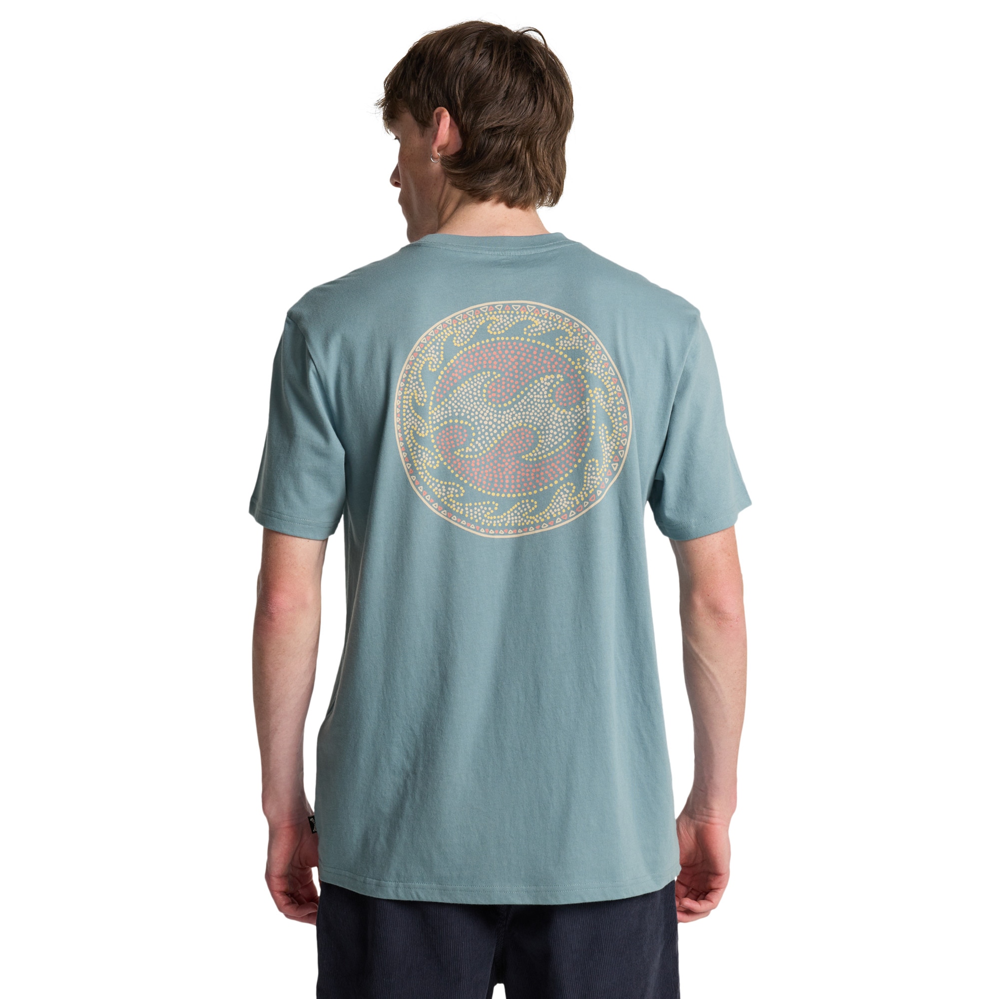 Imagen 2 de Camiseta de hombre Crayon Wave Billabong - Azul Azul