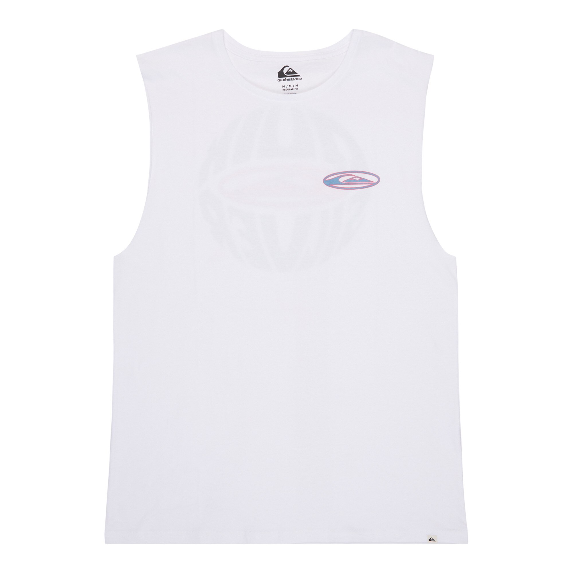 Imagen 6 de Camiseta de hombre EV Quikglobe Muscle Quiksilver - Blanco Blanco