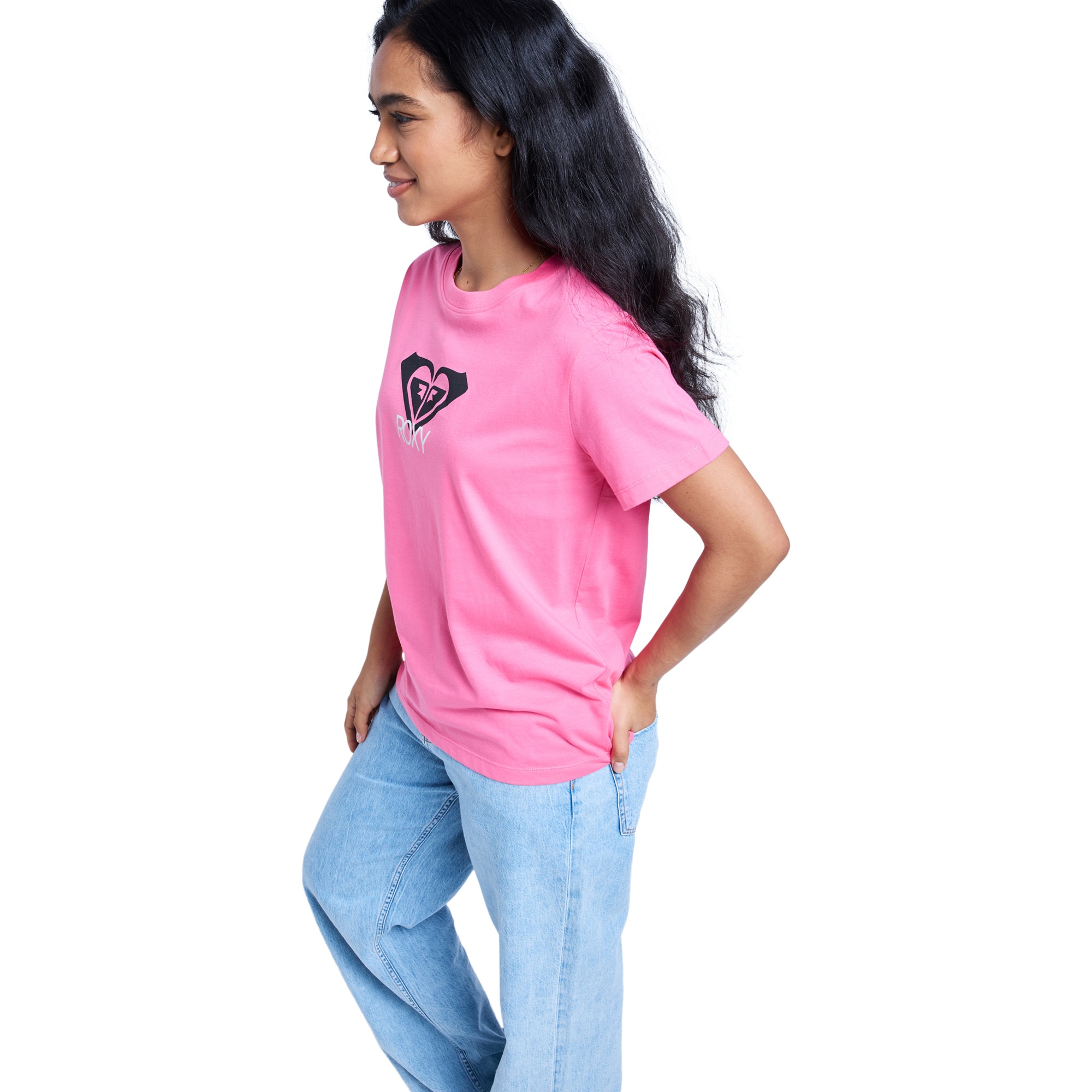 Imagen 3 de Camisetas de mujer Ocean Road Art Roxy - Rosa Rosa
