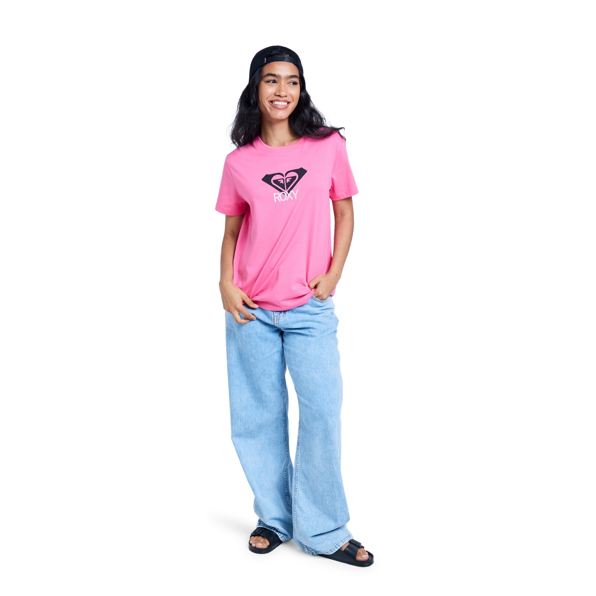 Imagen 4 de Camisetas de mujer Ocean Road Art Roxy - Rosa Rosa
