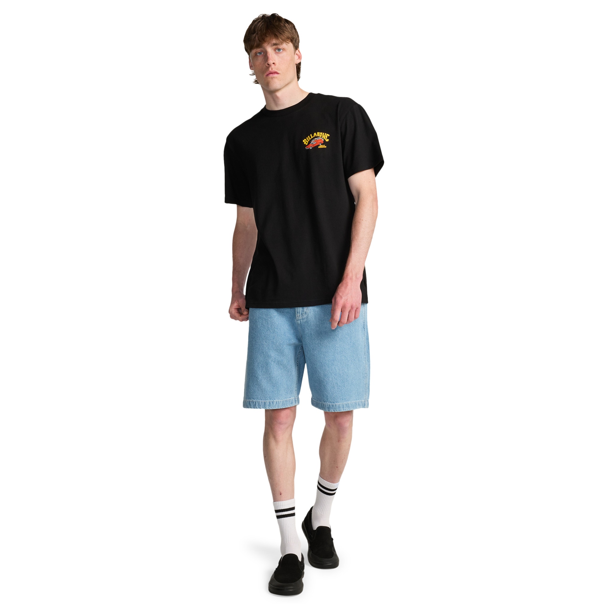 Camiseta de hombre Origin Billabong - Negro Negro-3