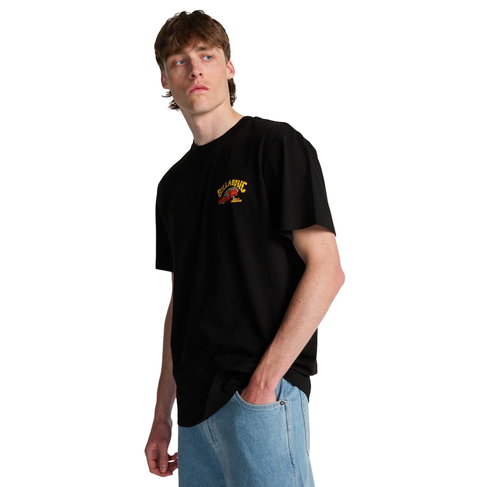 Camiseta de hombre Origin Billabong - Negro Negro-4