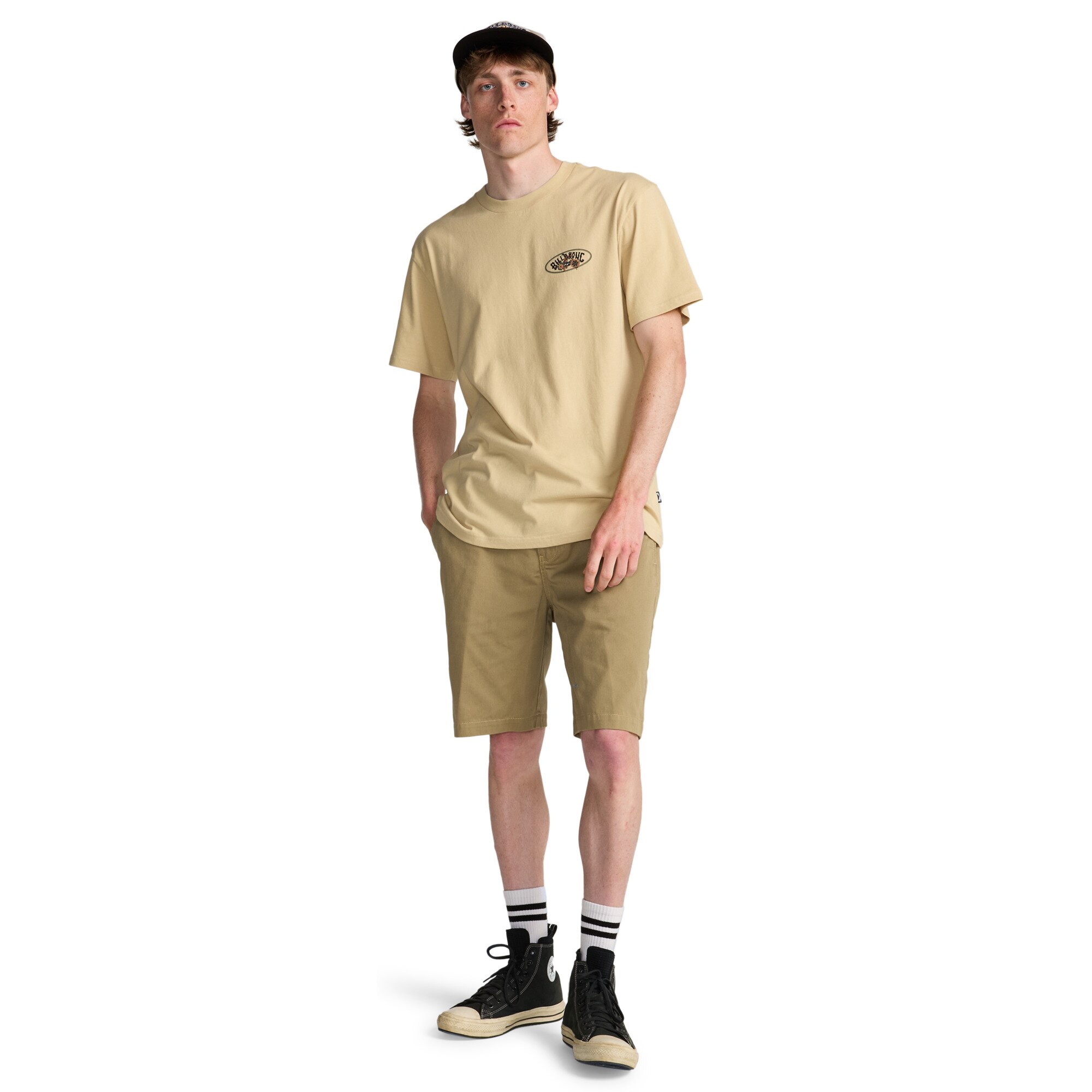 Camiseta de hombre Orbit Arch Billabong - Natural Natural-3